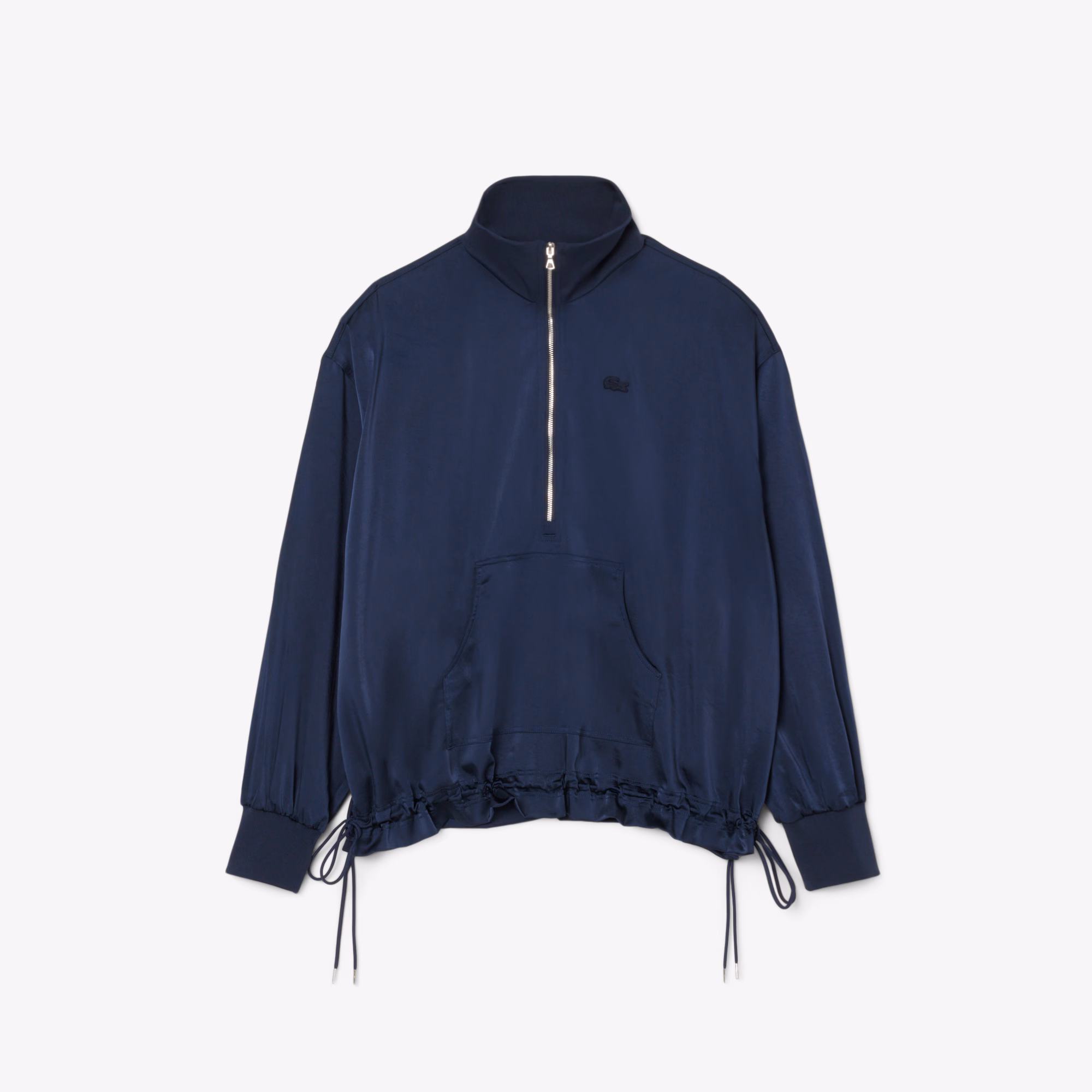Women's Half-Zip Oversized Pullover Jacket
