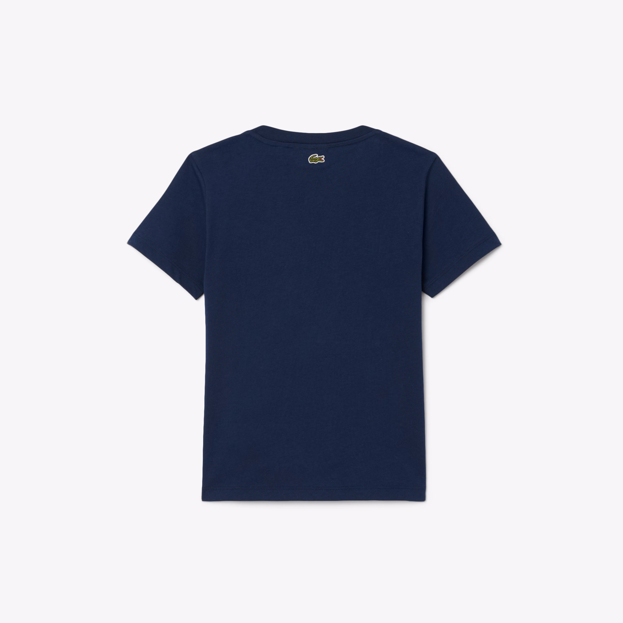 Boys' Crocodile Print Cotton T-Shirt