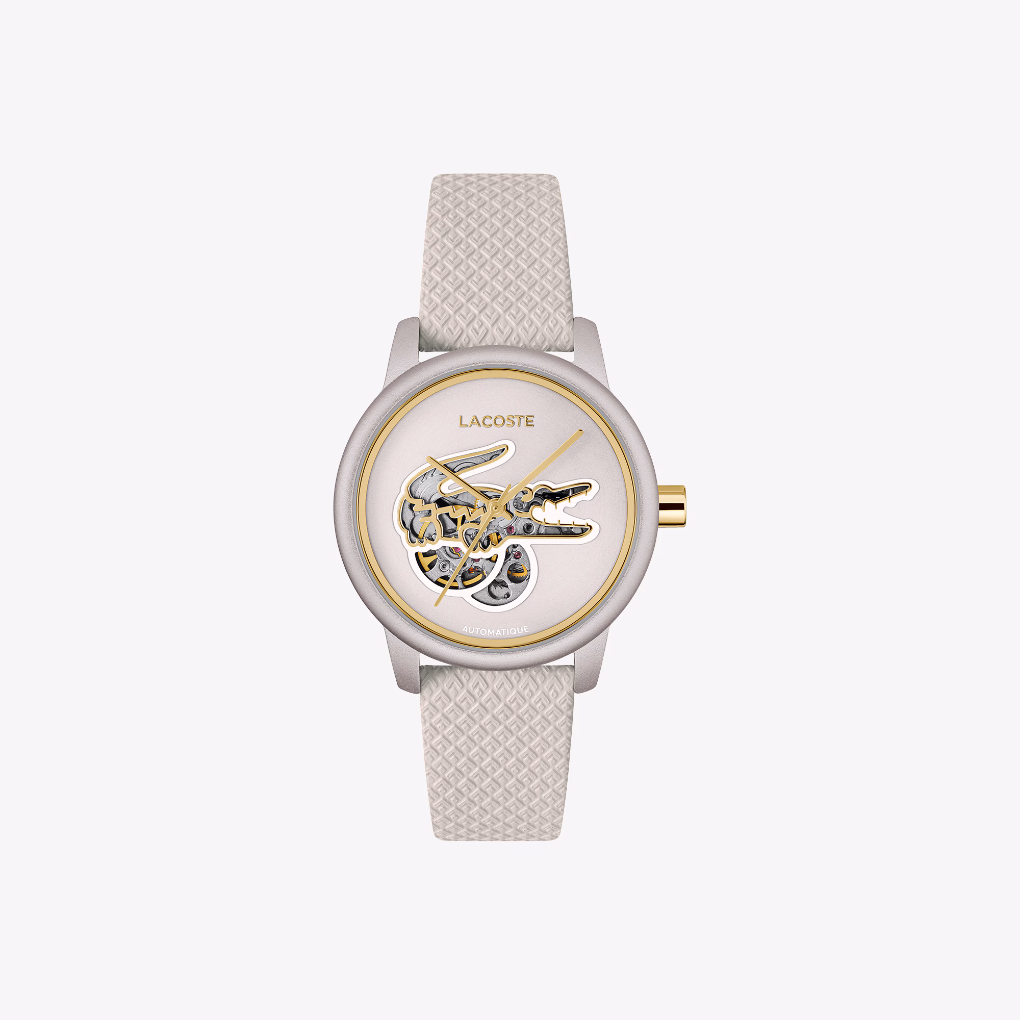 Lacoste.12.12 Auto Leather Automatic Watch
