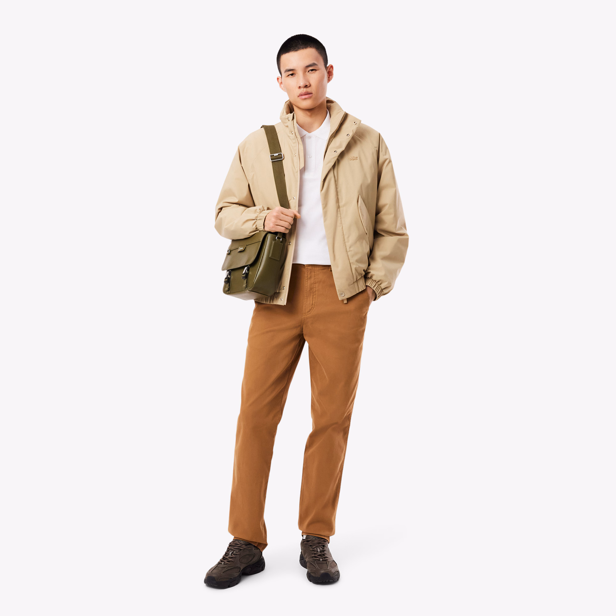 Men's Slim Fit L.12.12 Piqué Polo