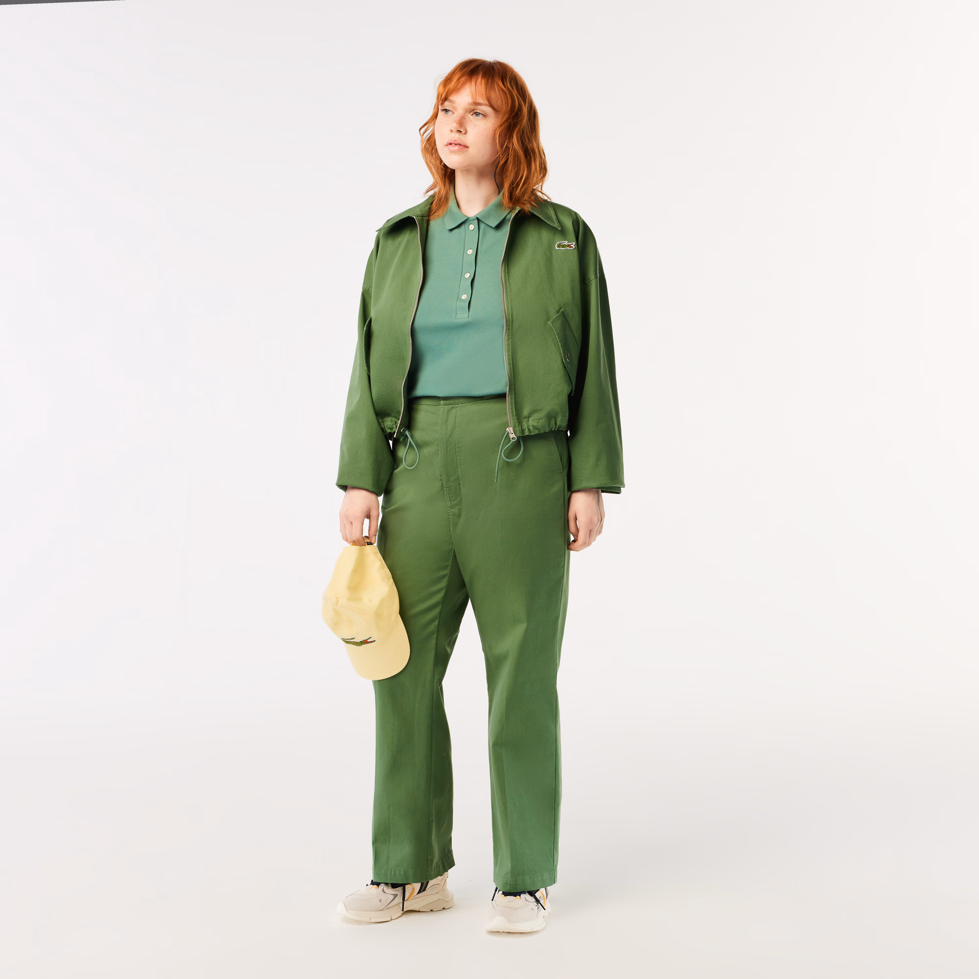 Women's L.12.D Slim Fit Stretch Mini Piqué Polo