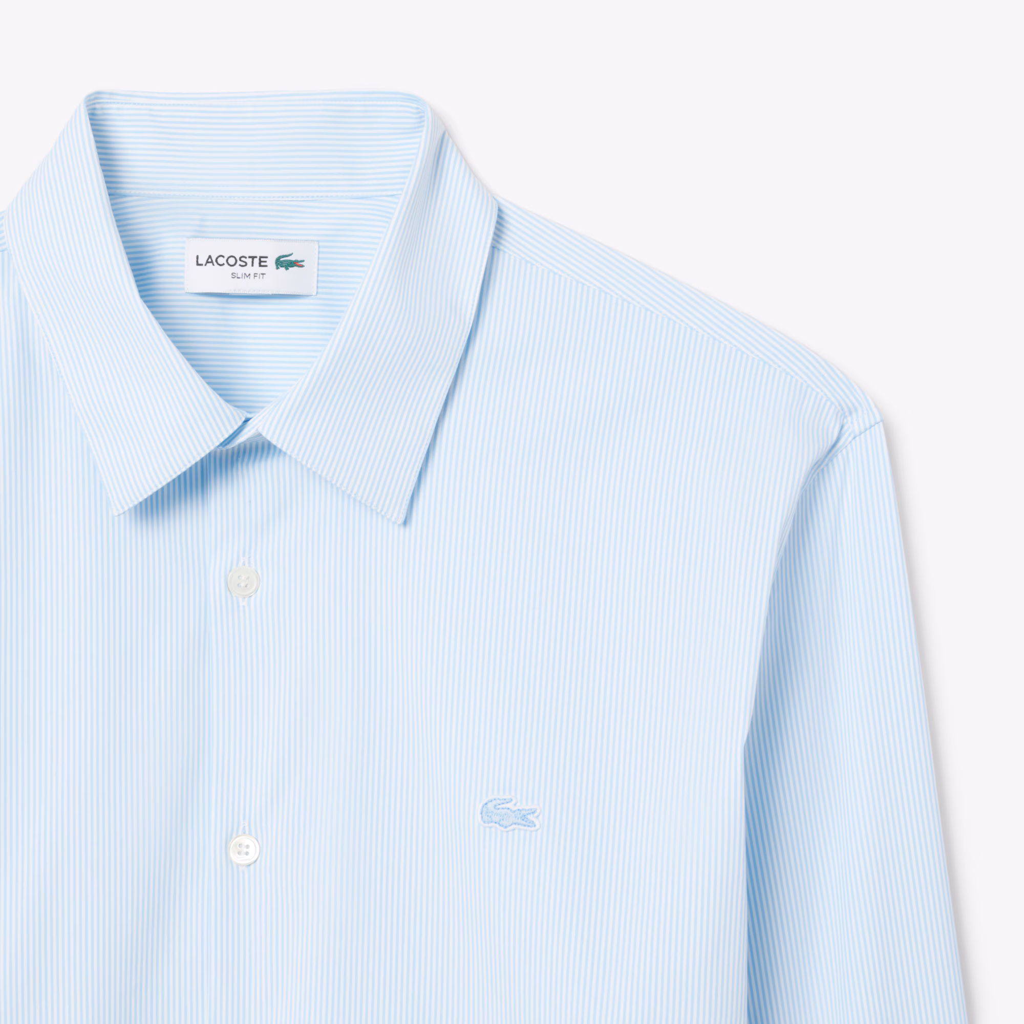 Men's Slim Fit Striped Stretch Button Down Shirt