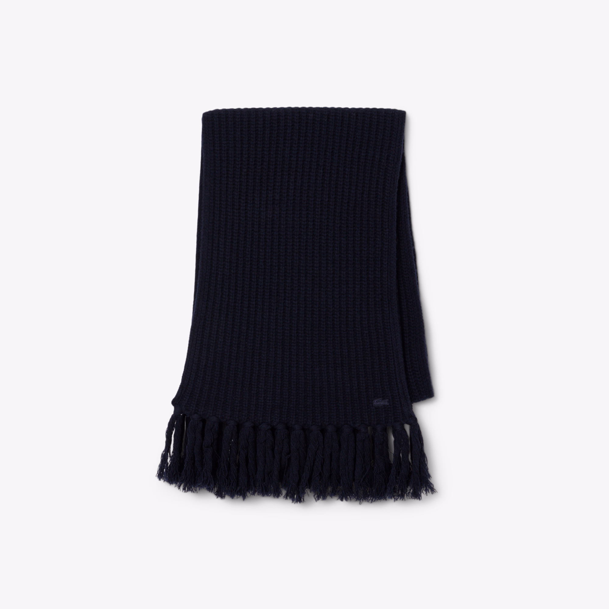 Women's Fringed Wool Scarf