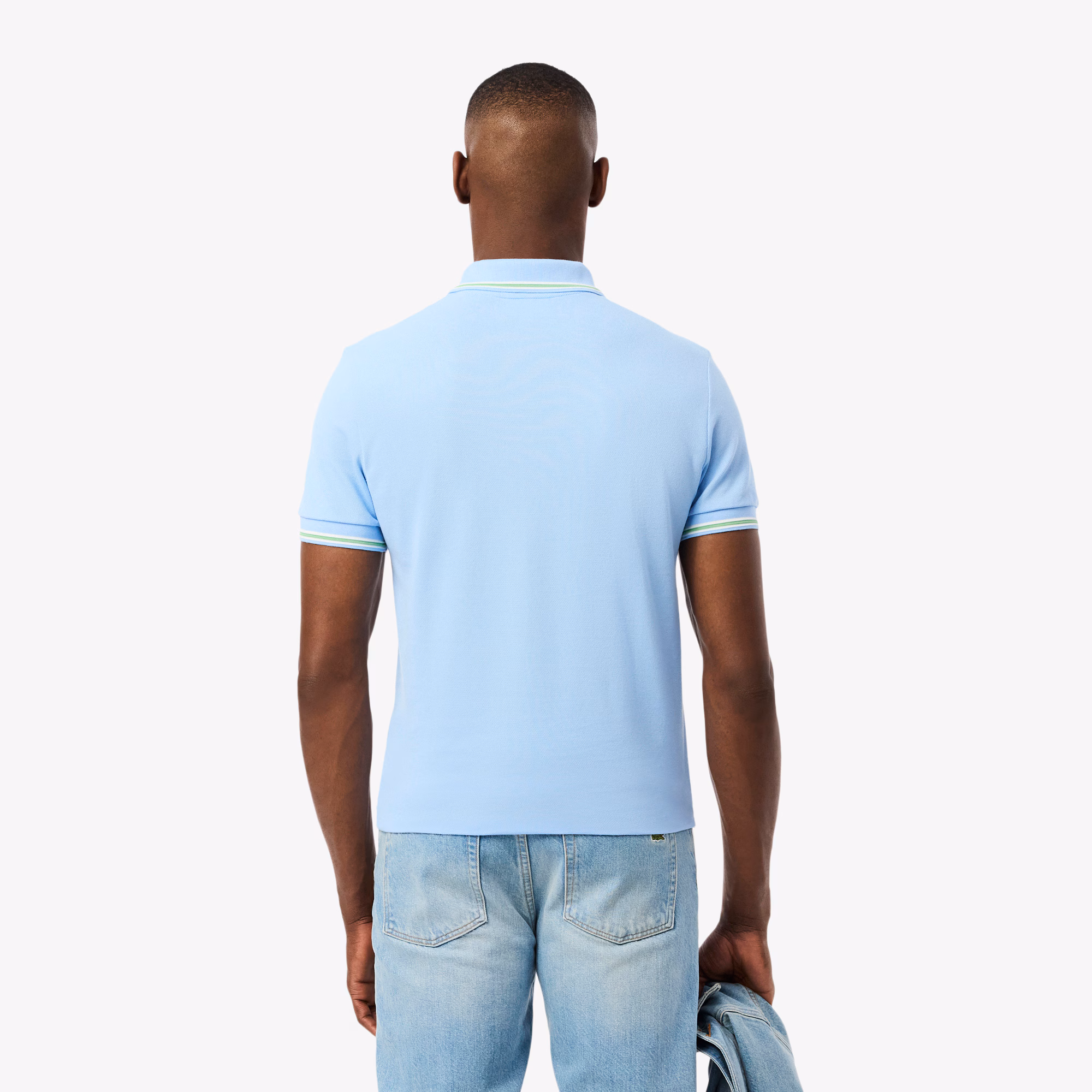 Men's Regular Fit Trim Accent L.12.12 Polo