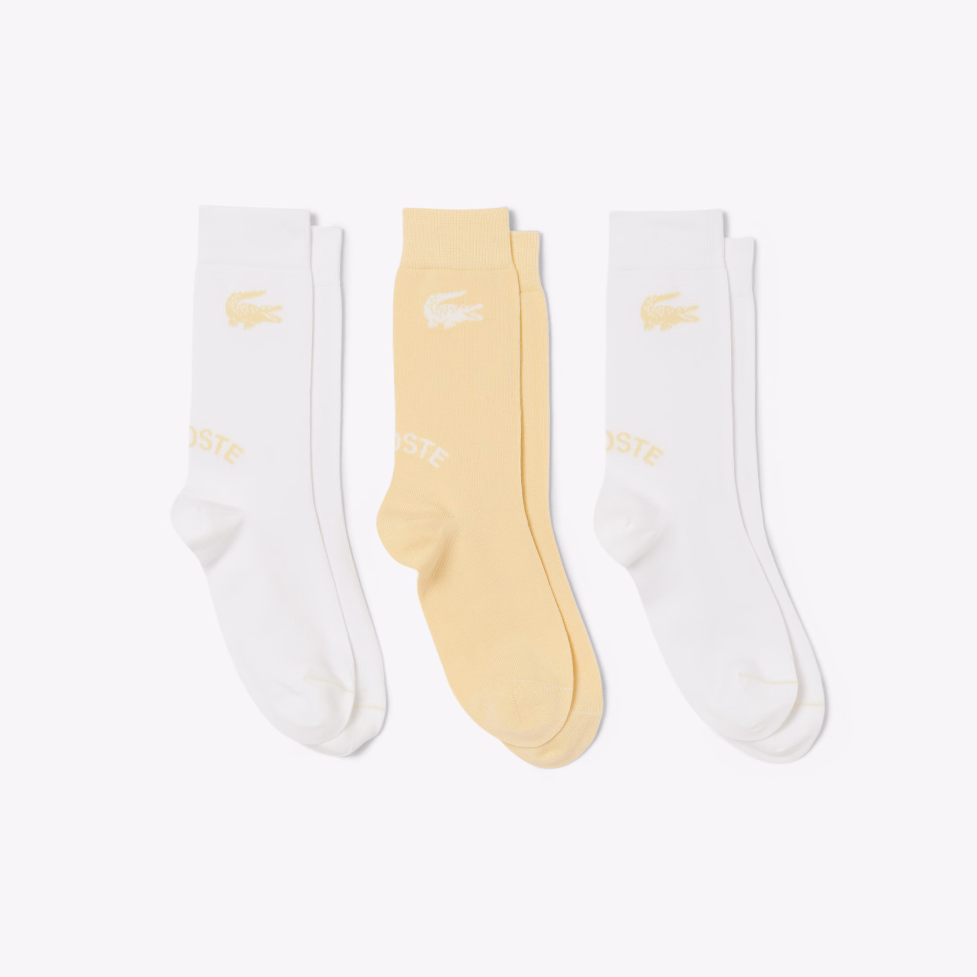 Unisex 3-Pack Cotton Socks