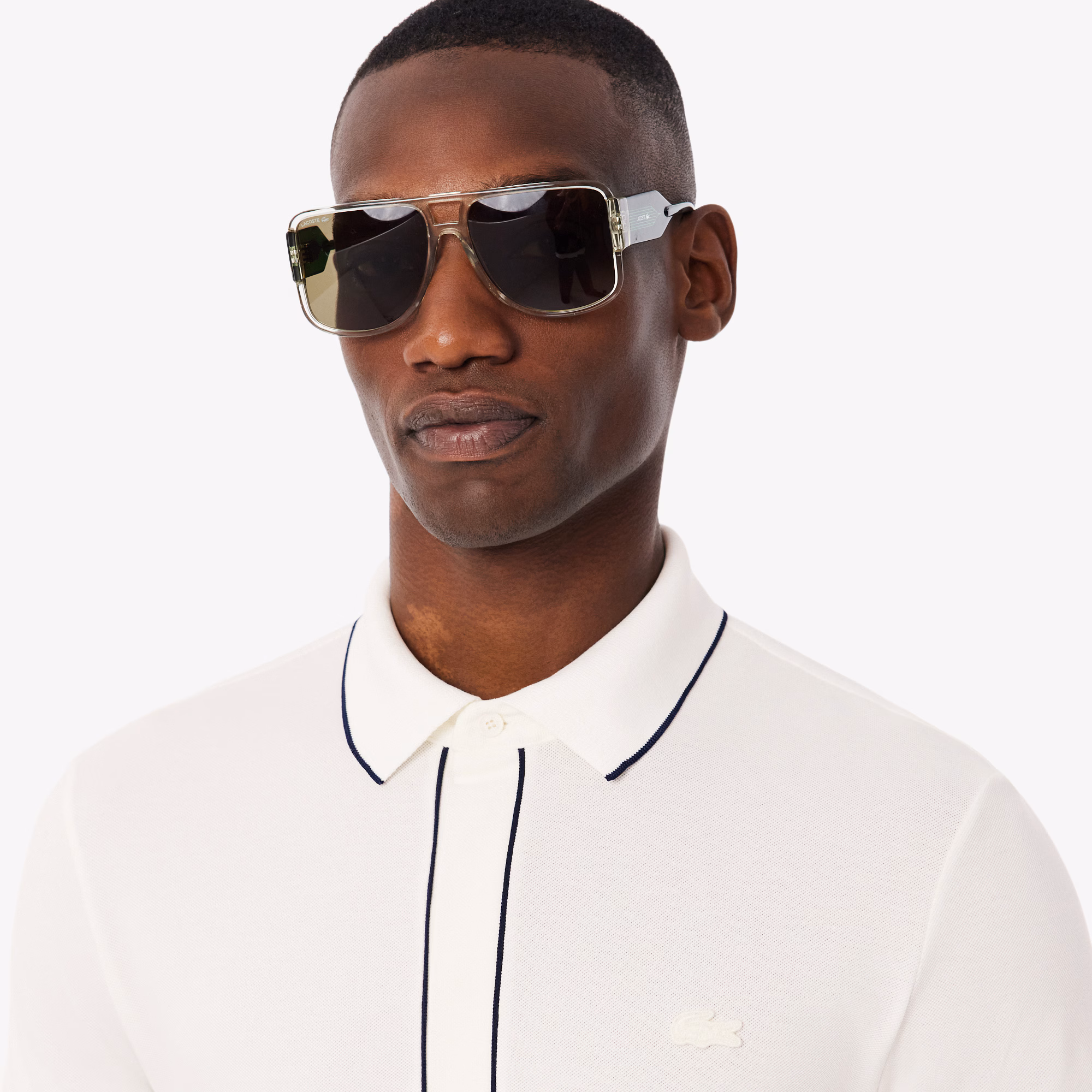 Men's Regular Fit Paris Stretch Piqué Polo