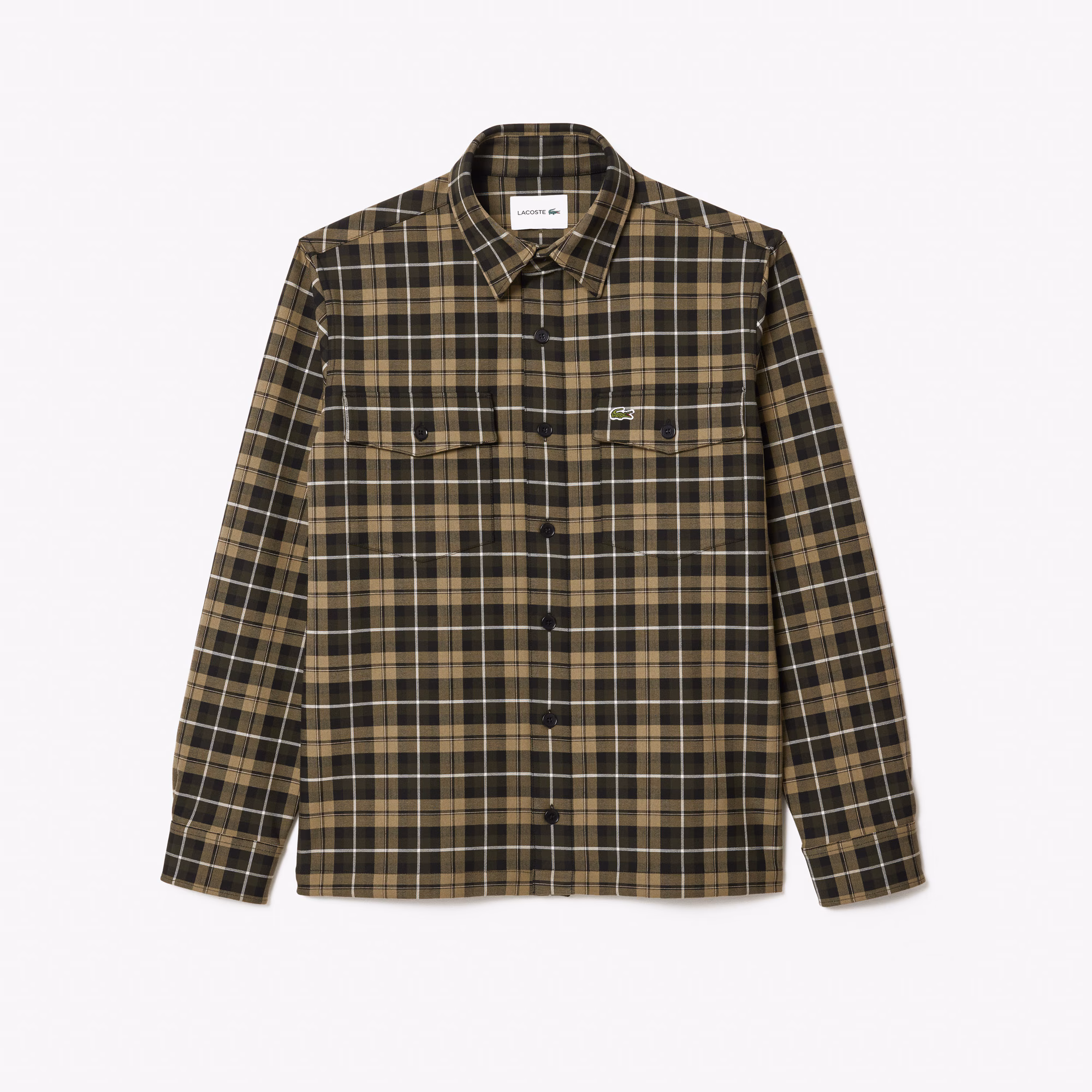 Men's Oversized Checkered Overshirt