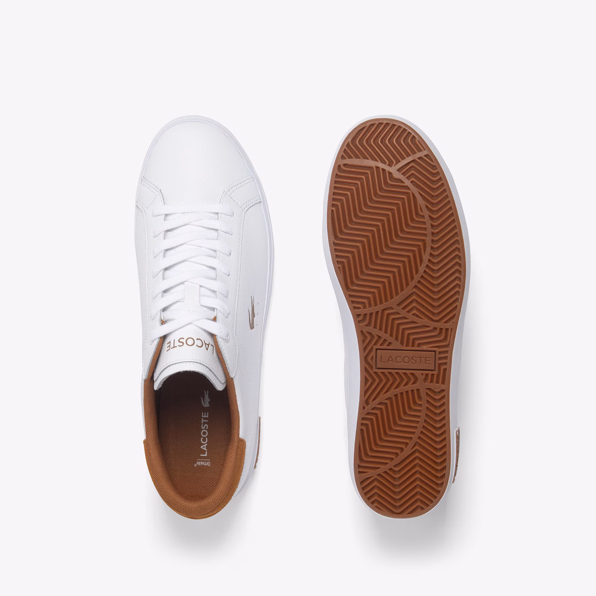 Men's Powercourt Leather Sneakers
