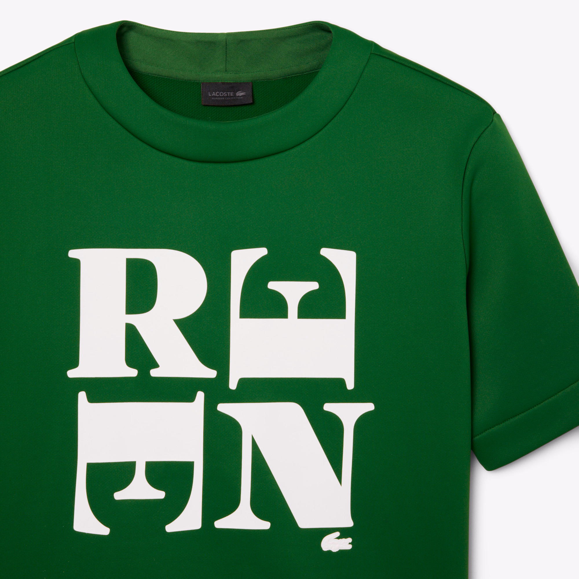 Runway Satin Graphic T-shirt