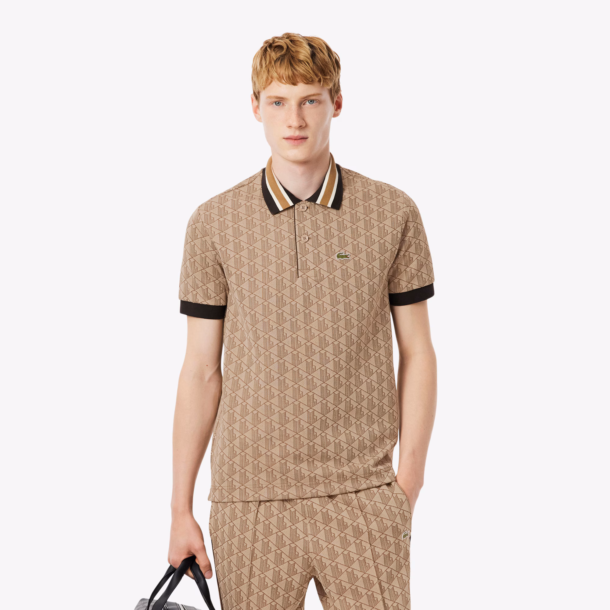 Men's Classic Fit Monogram Polo