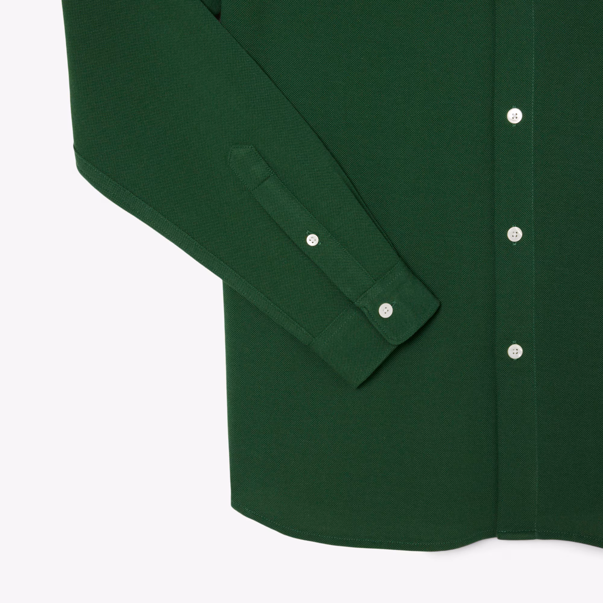 Men's Slim Fit Cotton Piqué Shirt