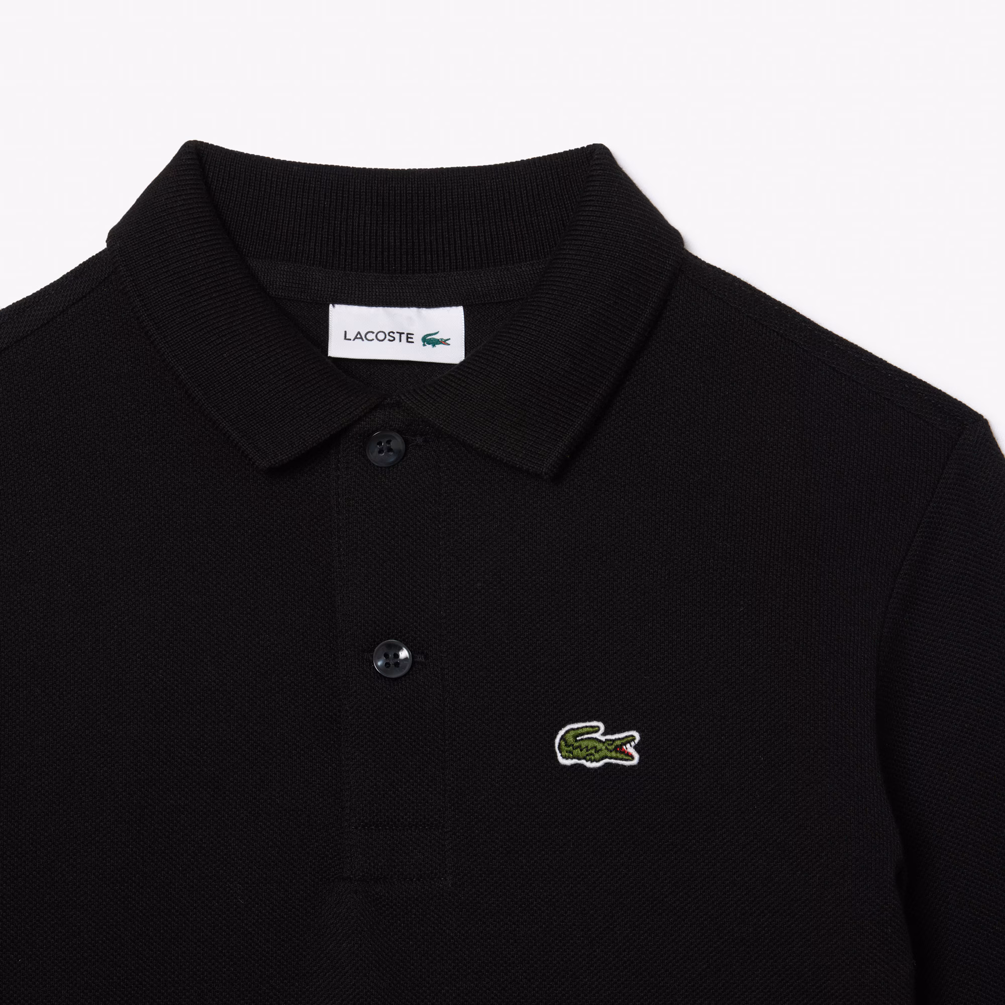 Kids' Long Sleeve Petit Piqué Polo