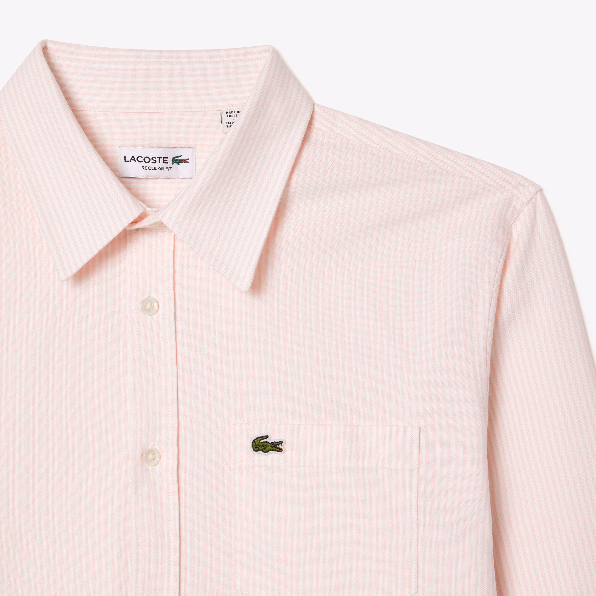 Men's Regular Fit Striped Oxford Shirt