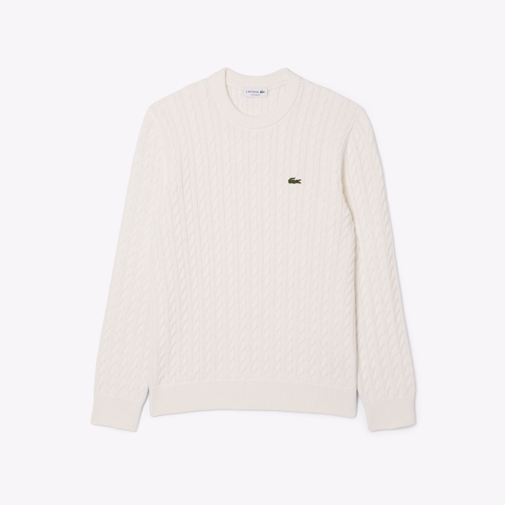 Men's Cable Knit Cotton Sweater