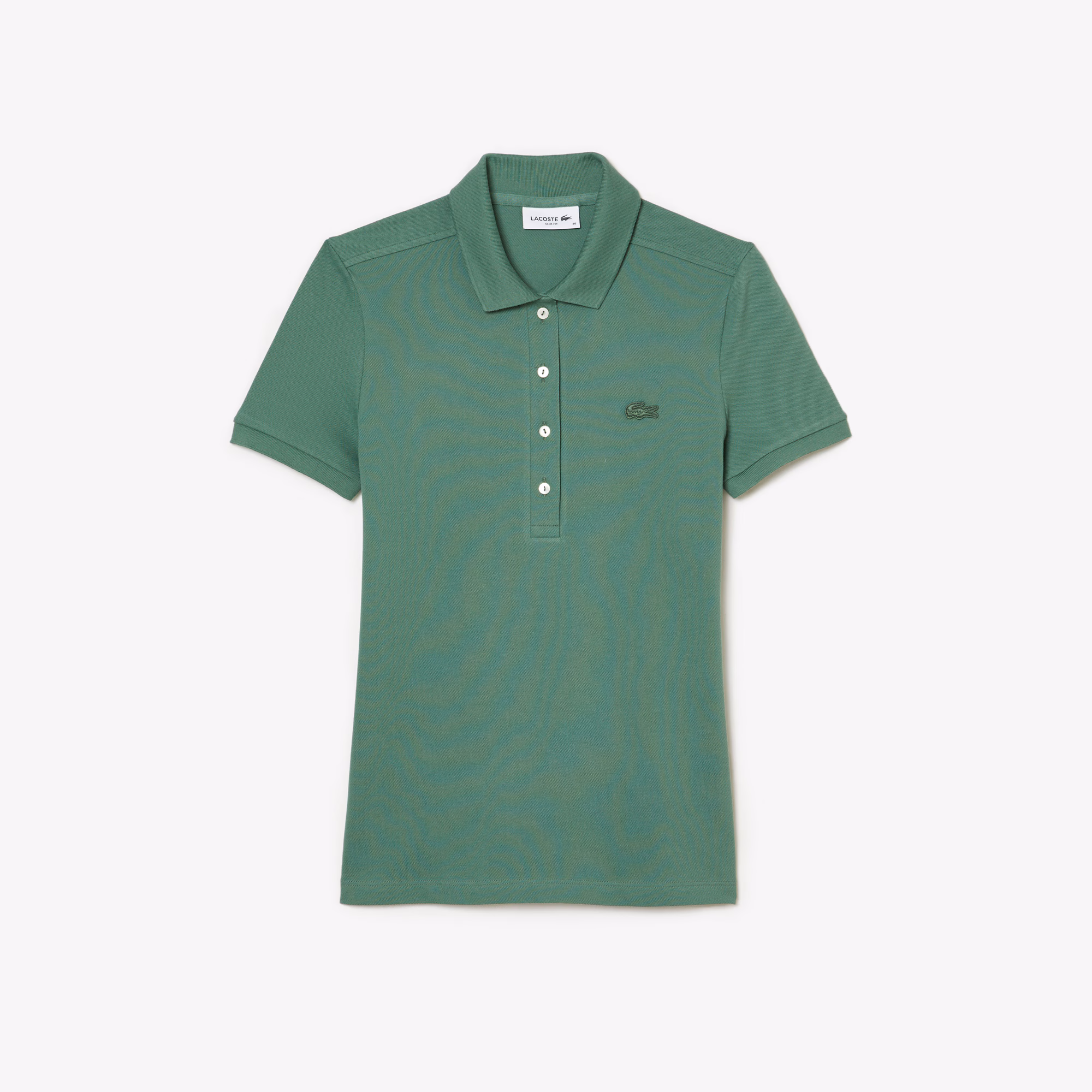 Women's L.12.D Slim Fit Stretch Mini Piqué Polo