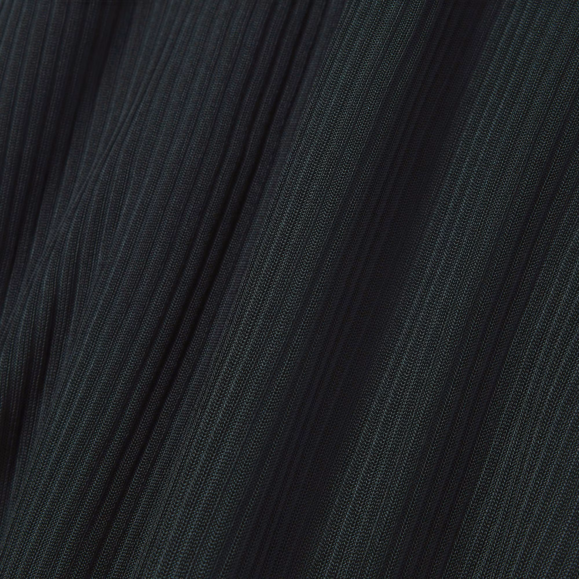 Runway Wool Blend Polo Collar Sweater