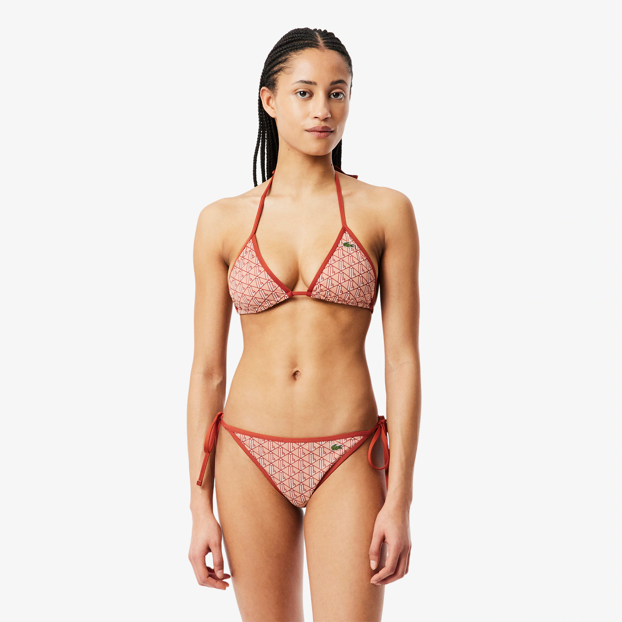 Women's Printed Jersey Swim Top