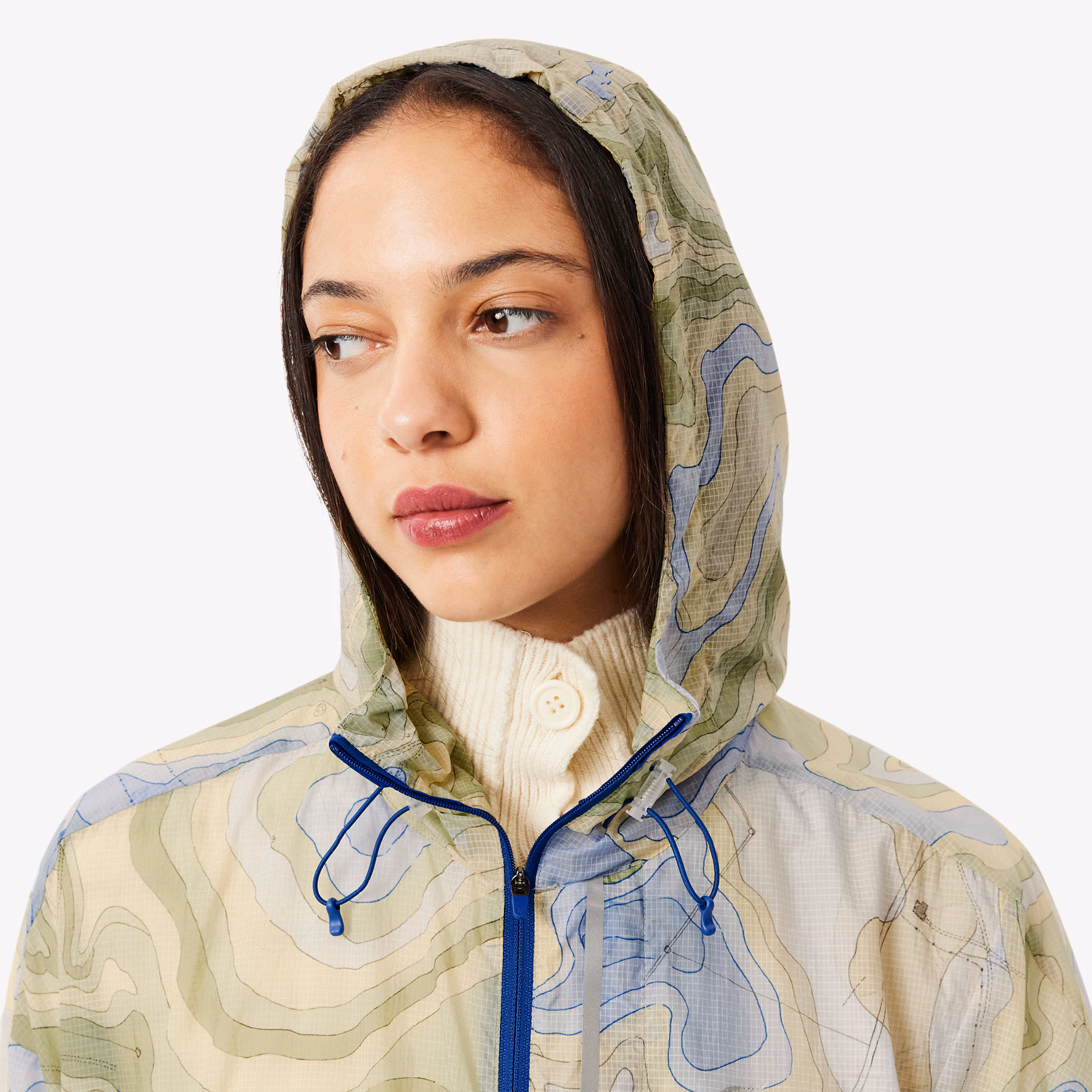 Women's Long Oversized Water-Repellent Parka