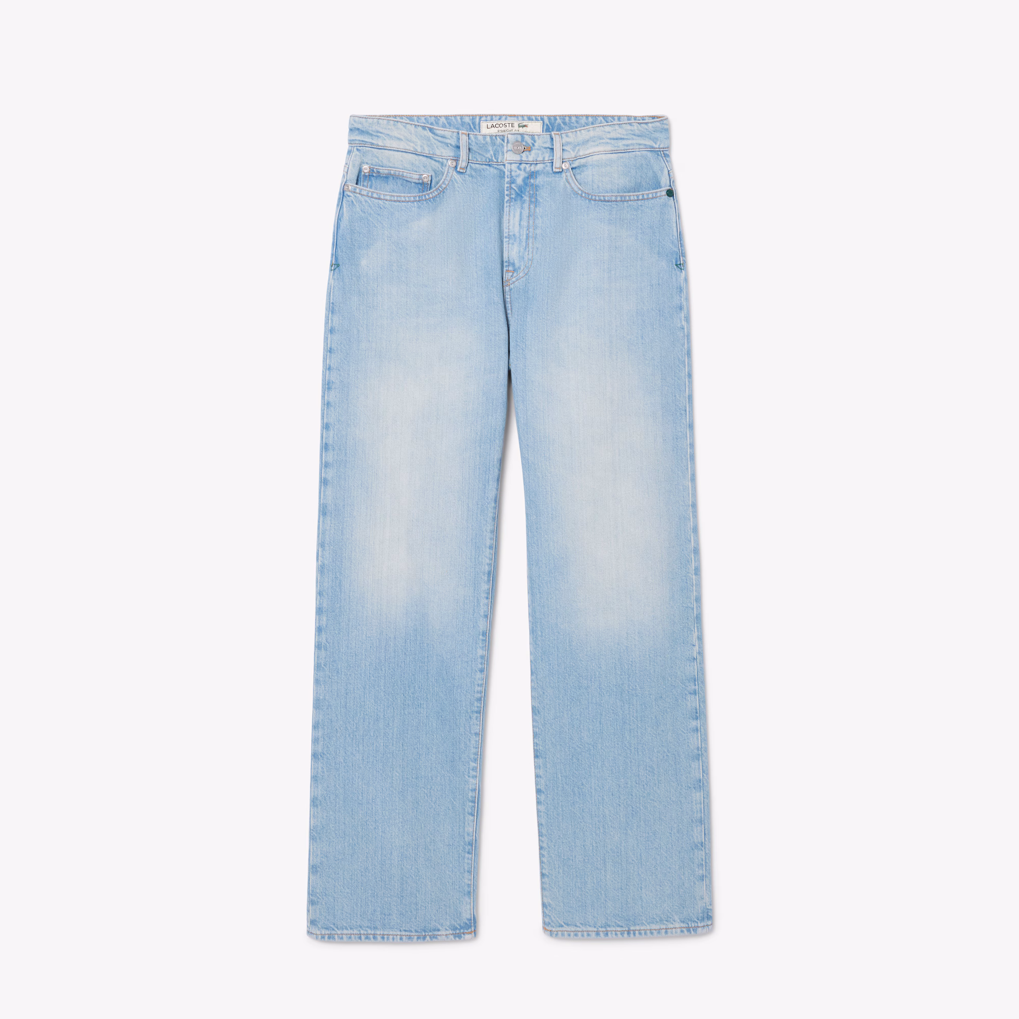 Men's 5-Pocket Straight Cut Indigo Jeans