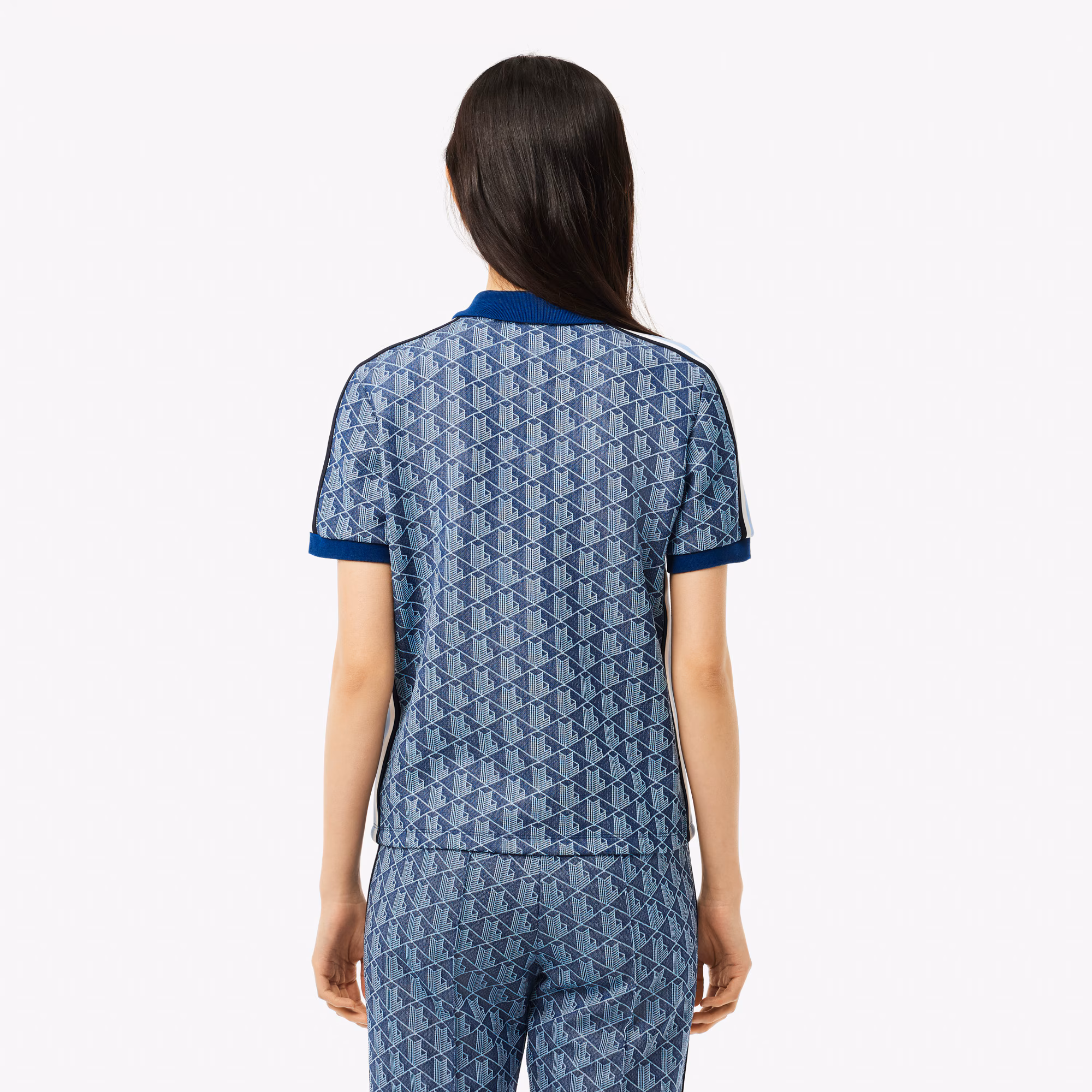 Women's Slim Fit Monogram Polo