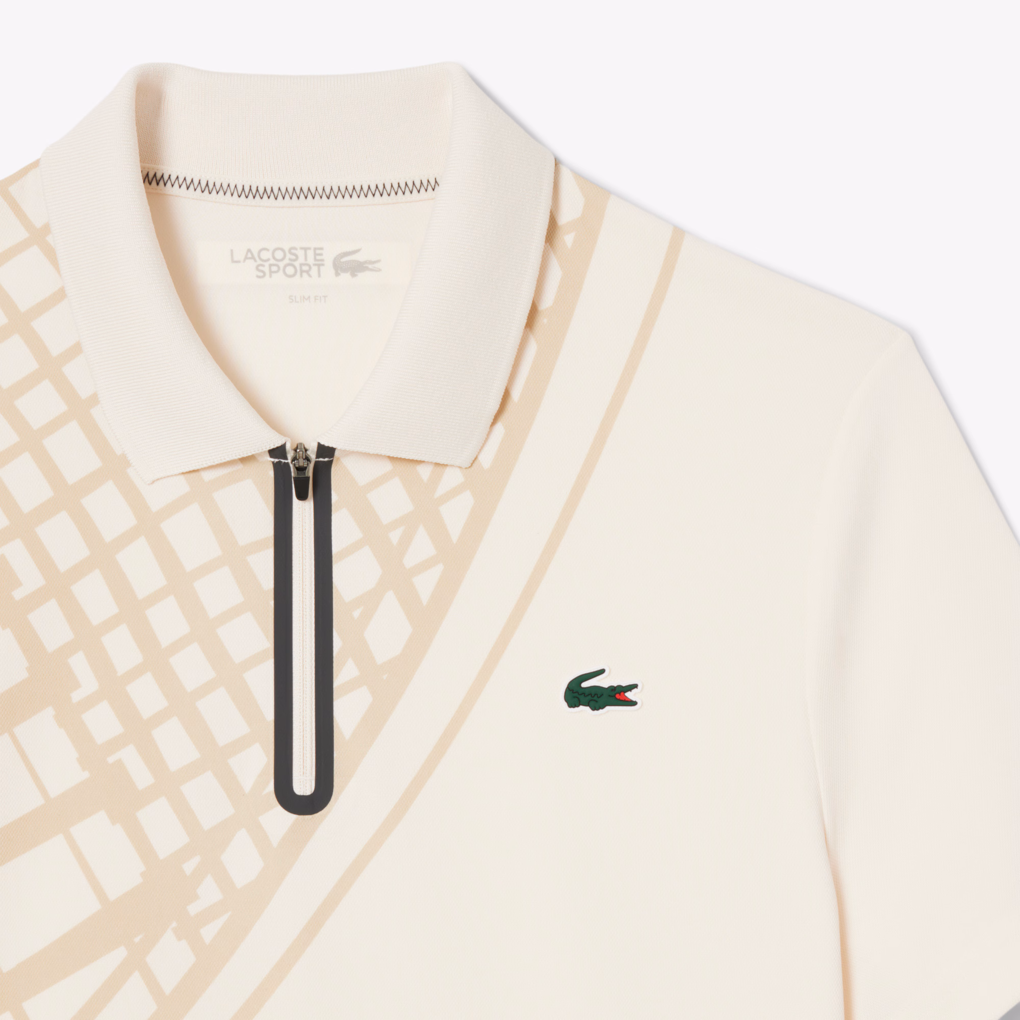 Men's Ultra Dry Printed Slim Fit Tennis Polo