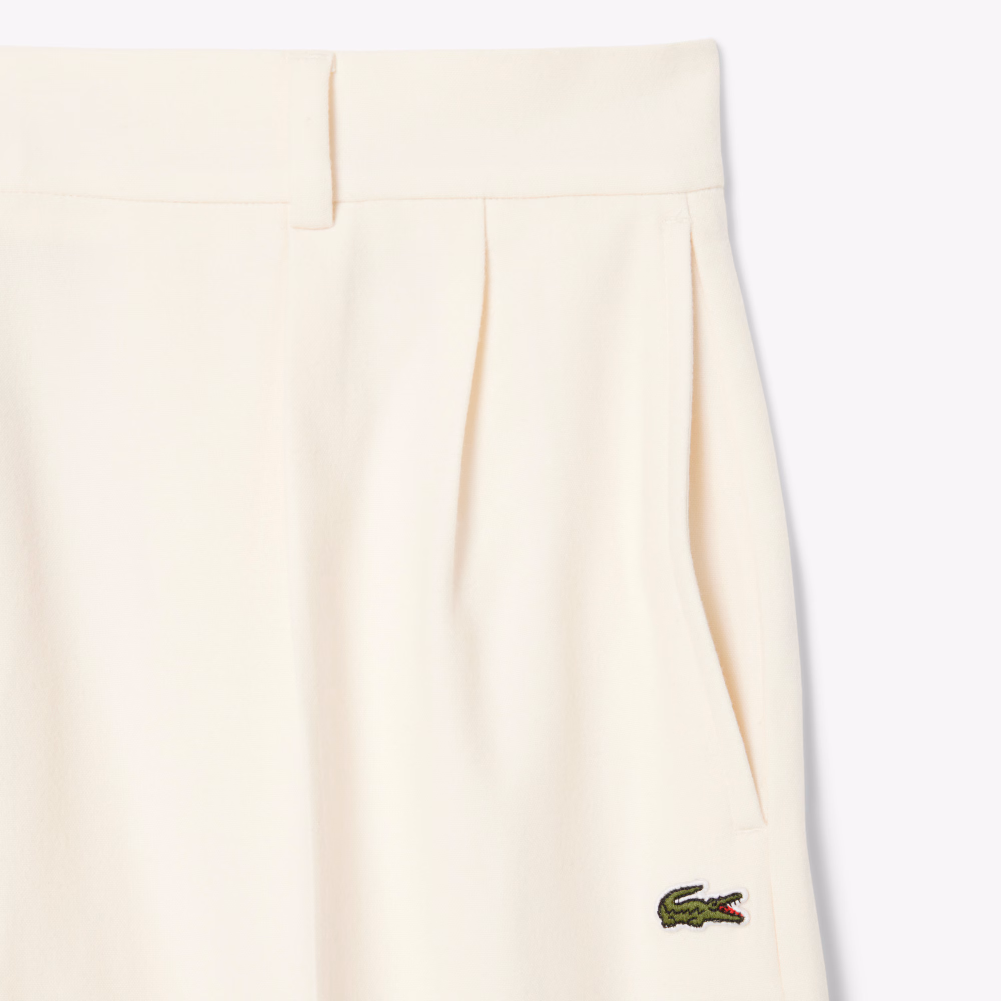 Women's Oversized Pleated Flannel Pants