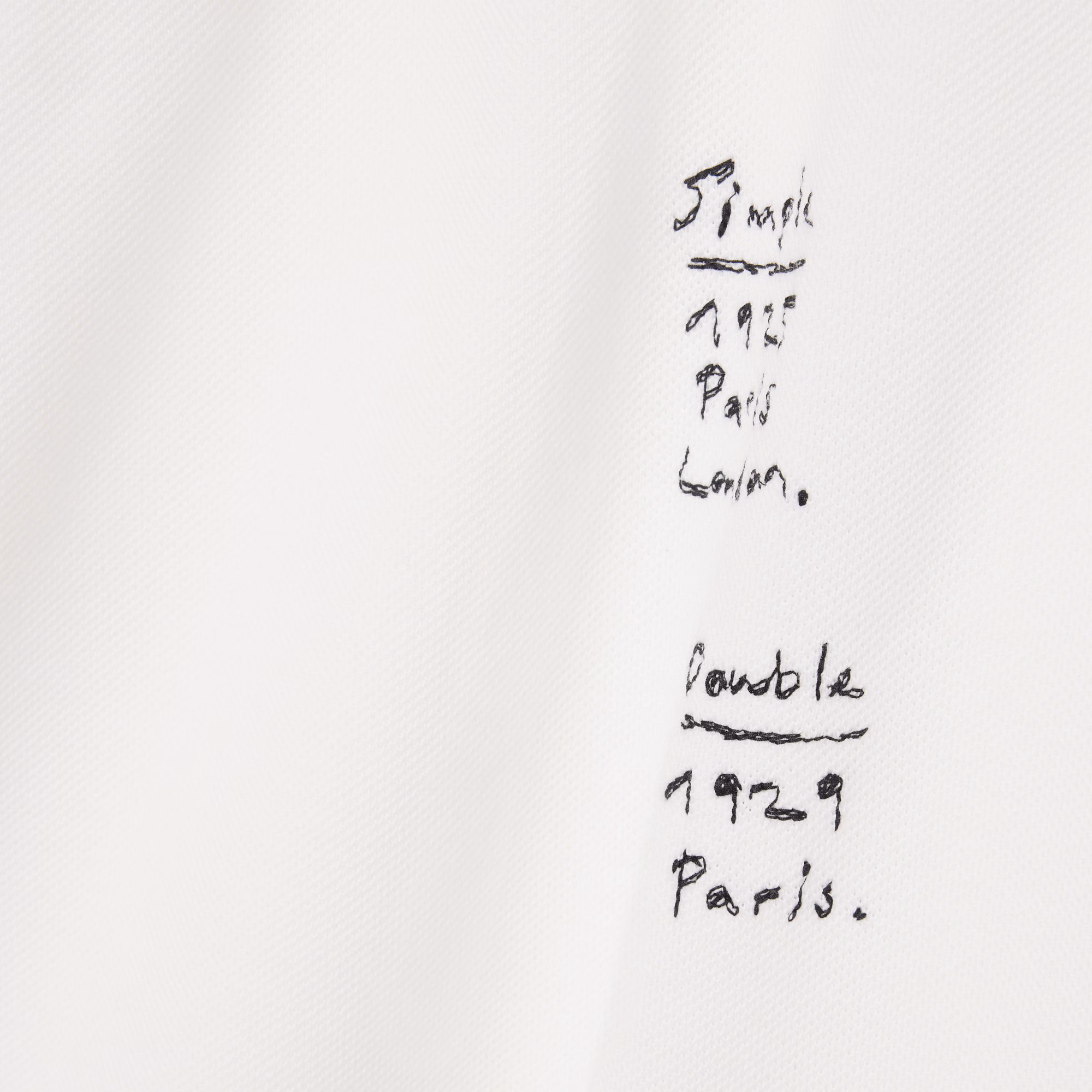 Runway Loose Fit Graphic Piqué Polo Shirt