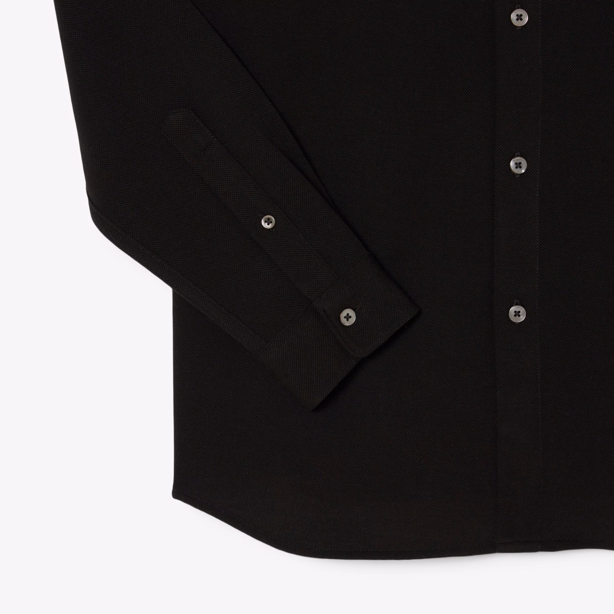 Men's Slim Fit Cotton Piqué Shirt