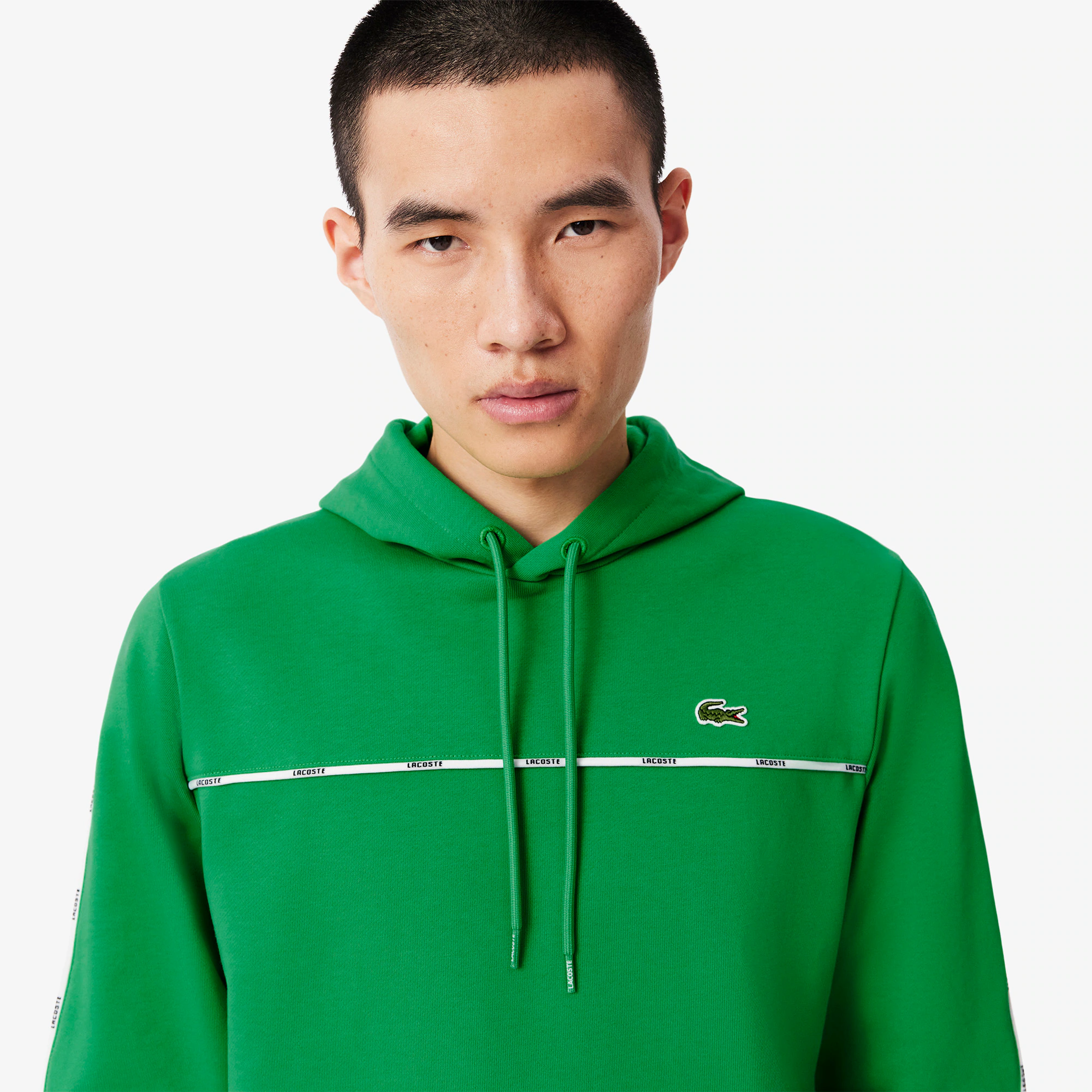 Men's Classic Fit Logo Stripe Sweatshirt