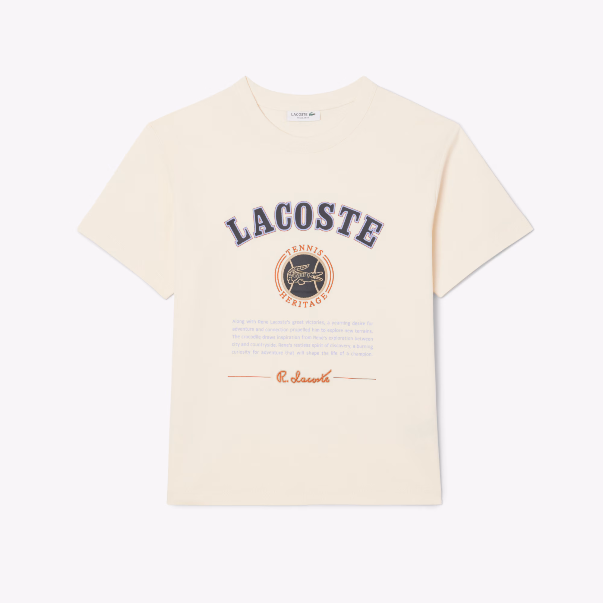 Women's Slim Fit Interlock Print T-Shirt