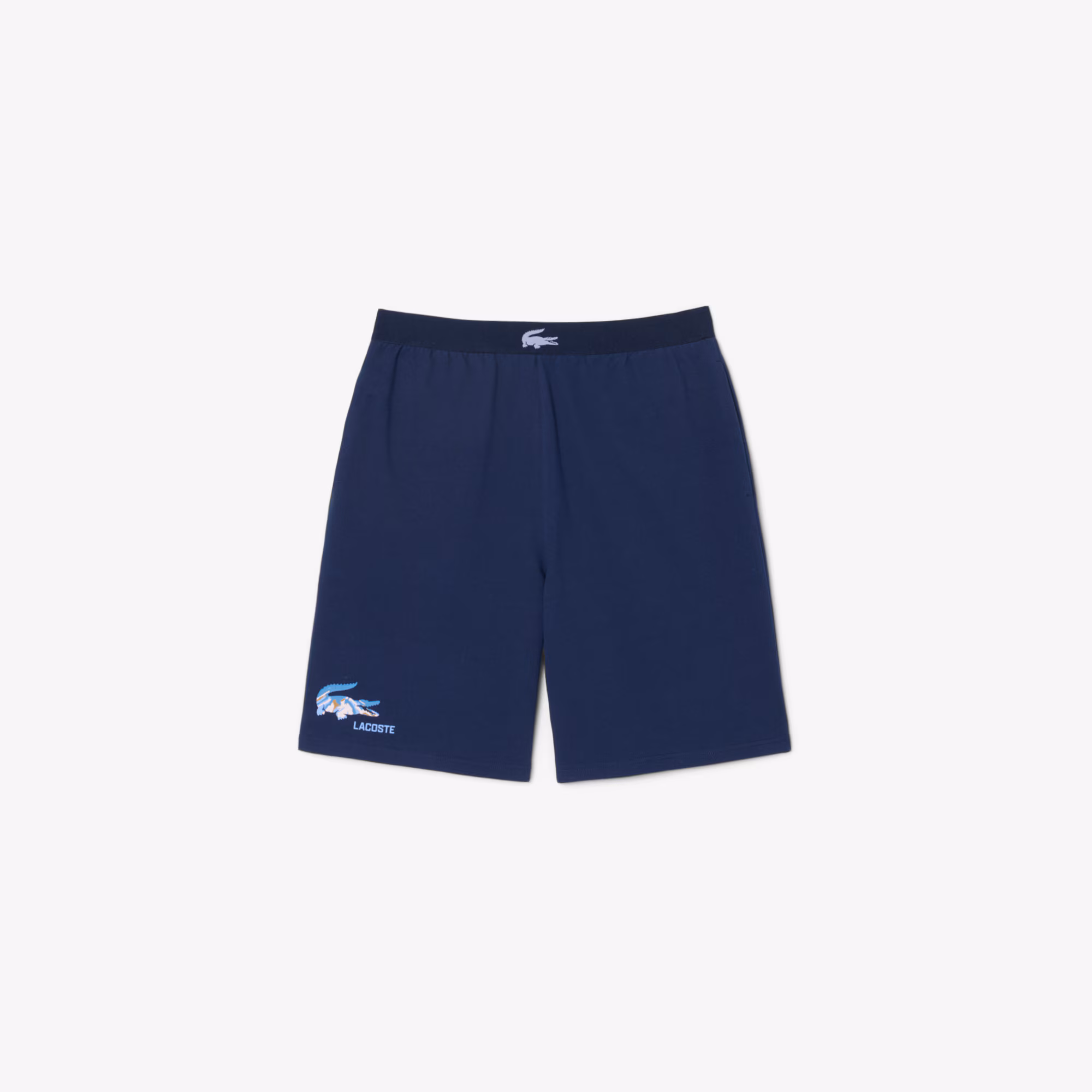 Men's Straight Fit Fleece Loungewear Shorts