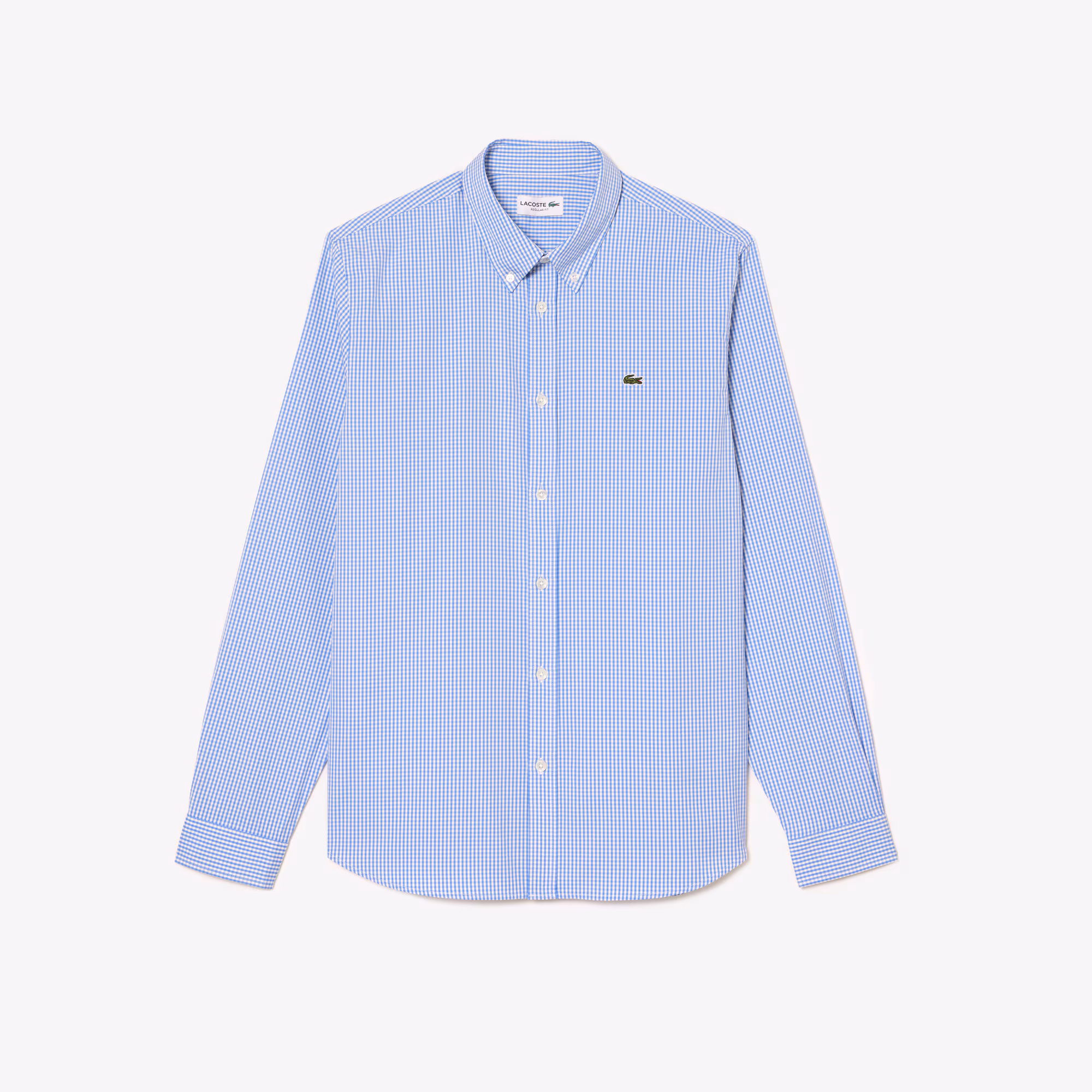 Men's Regular Fit Checked Cotton Shirt