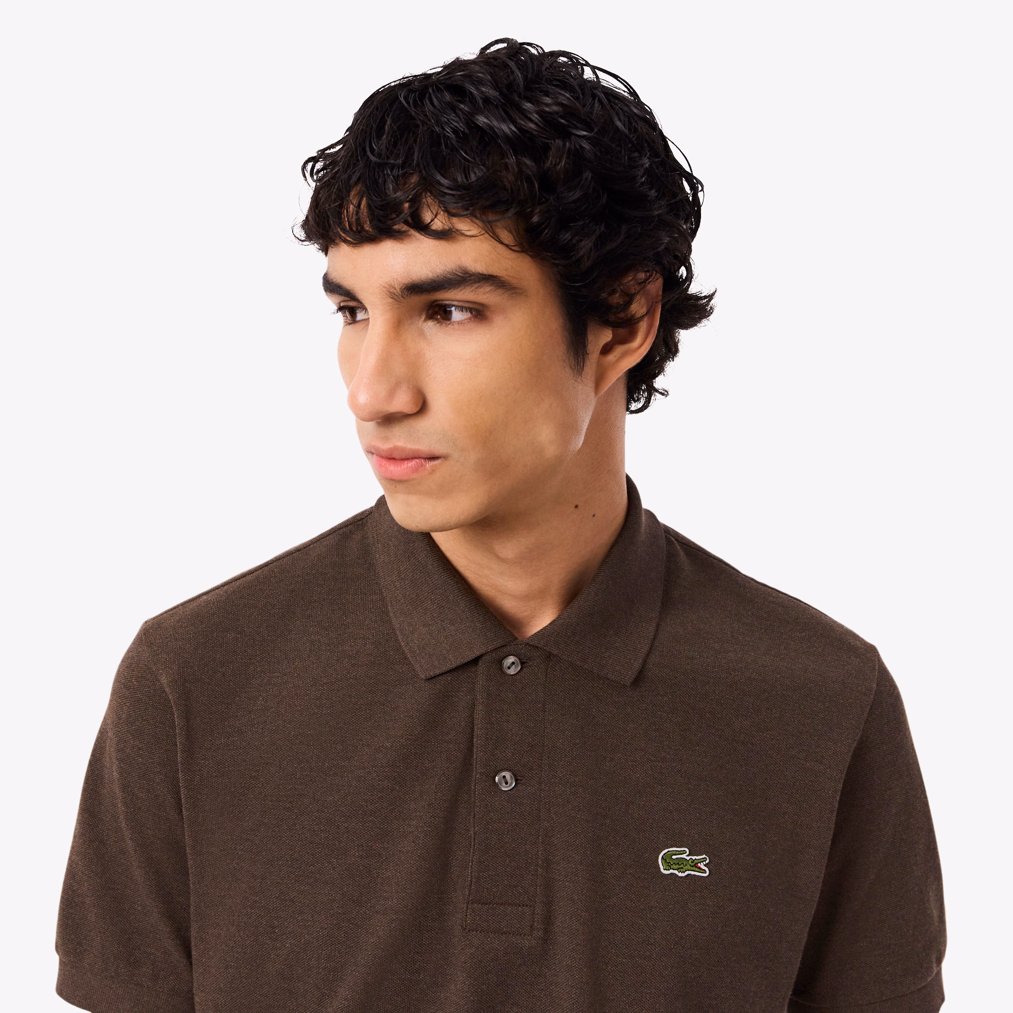 Men's Classic Fit L.12.12 Heathered Polo