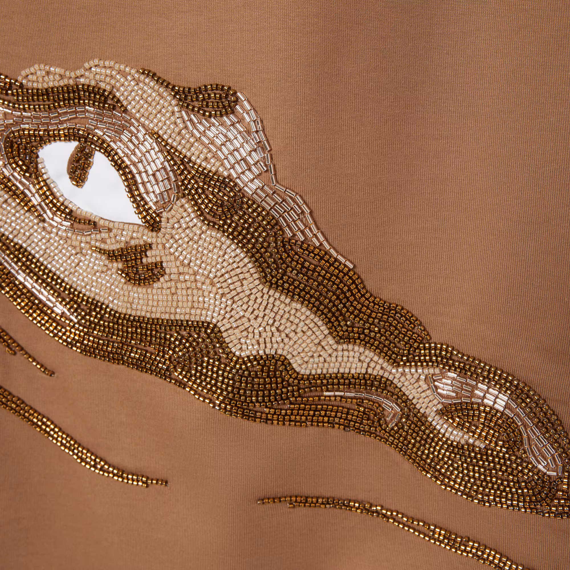 Runway Beaded Crocodile T-shirt