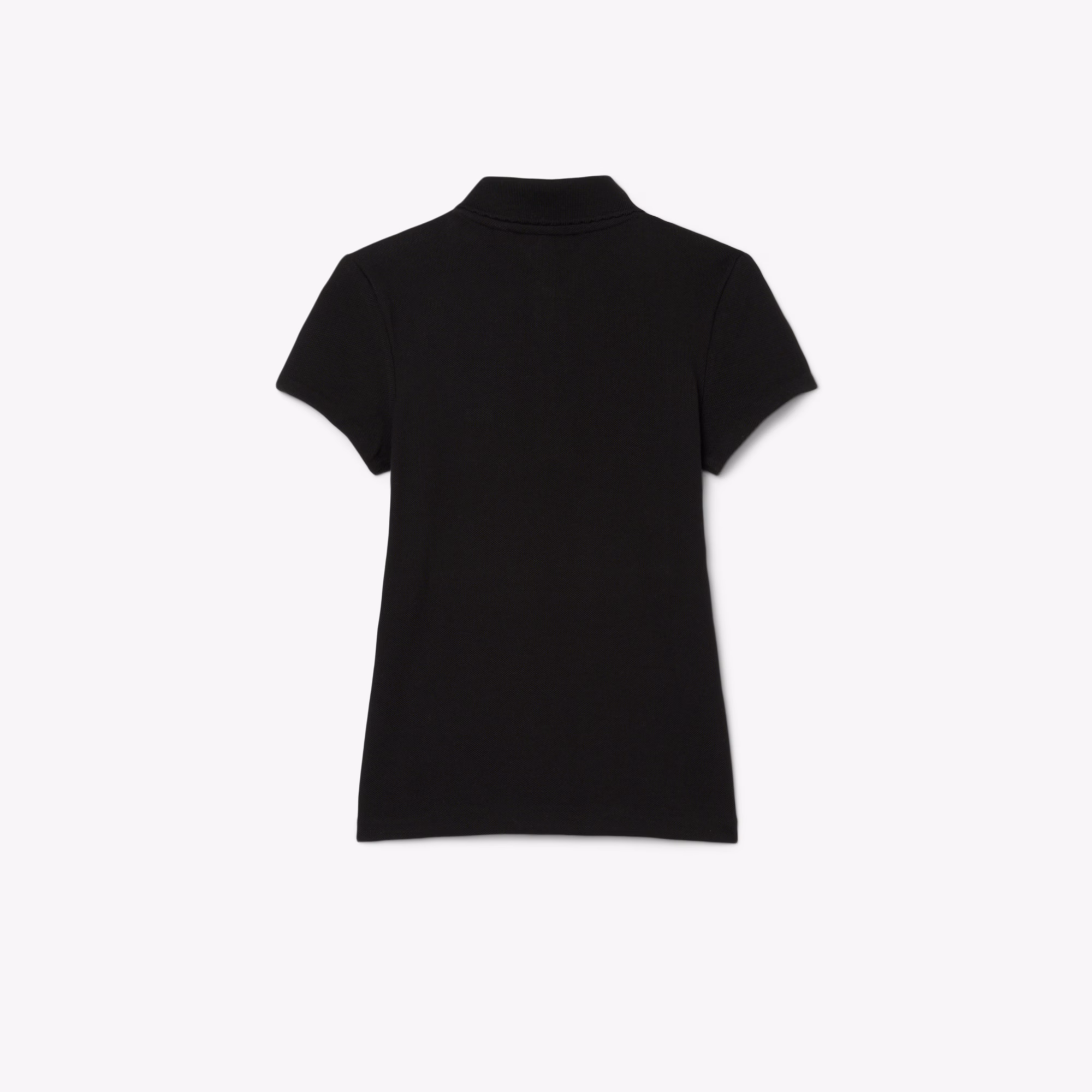 Girls' Scalloped Collar Piqué Polo