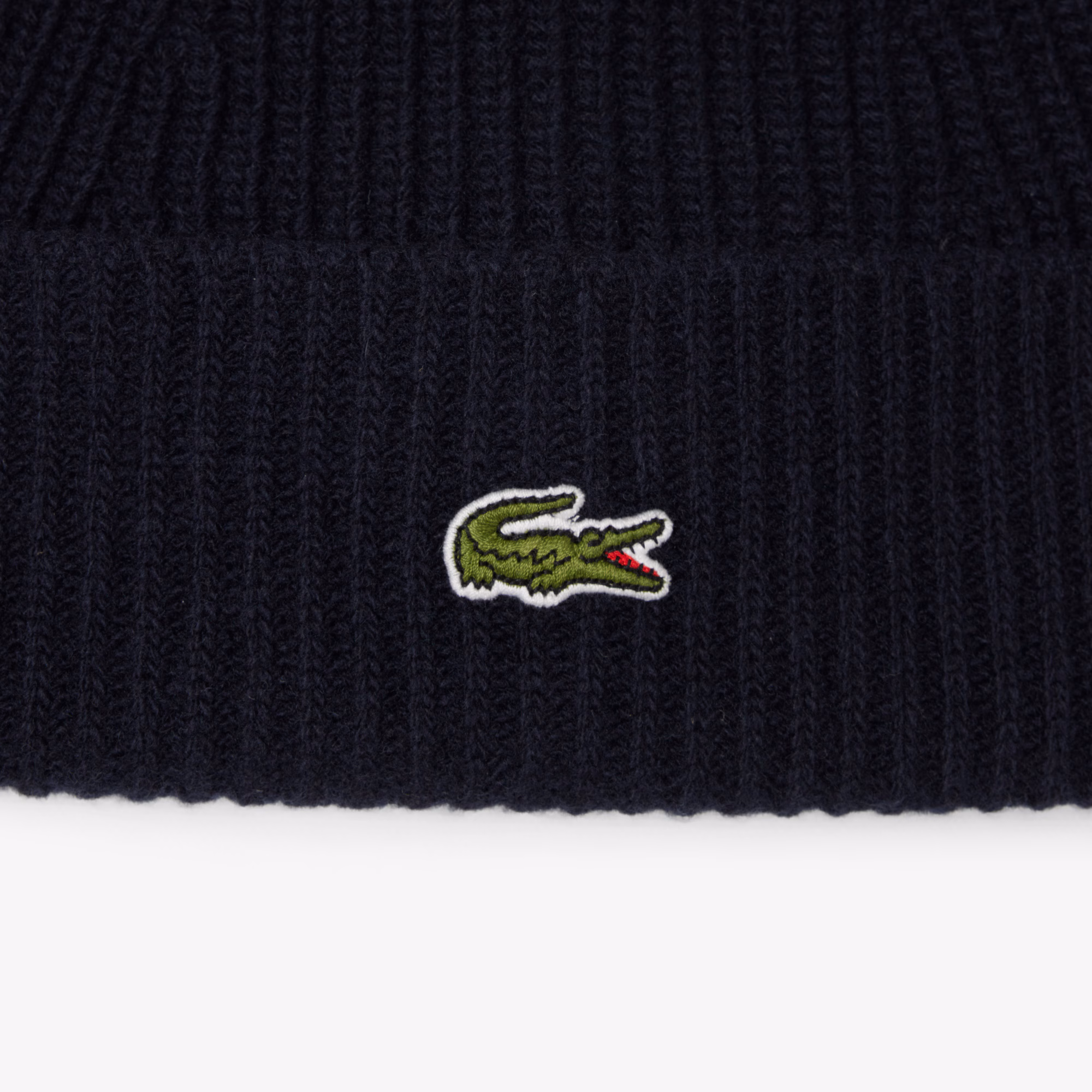 Unisex Rib Knit Wool Beanie