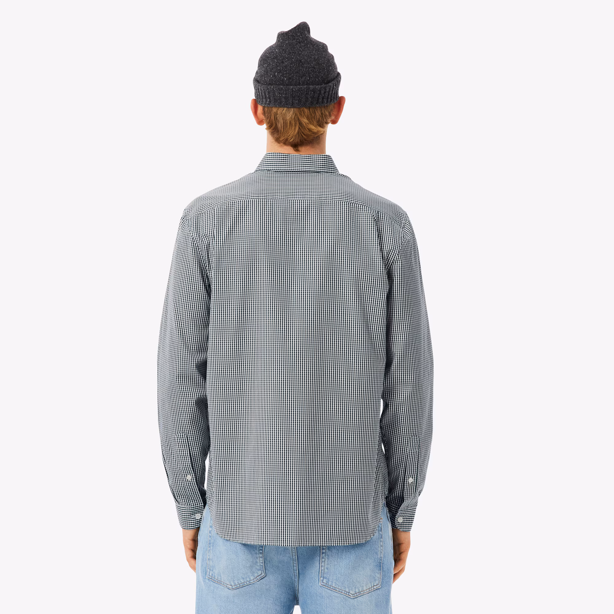 Men's Regular Fit Checked Cotton Shirt