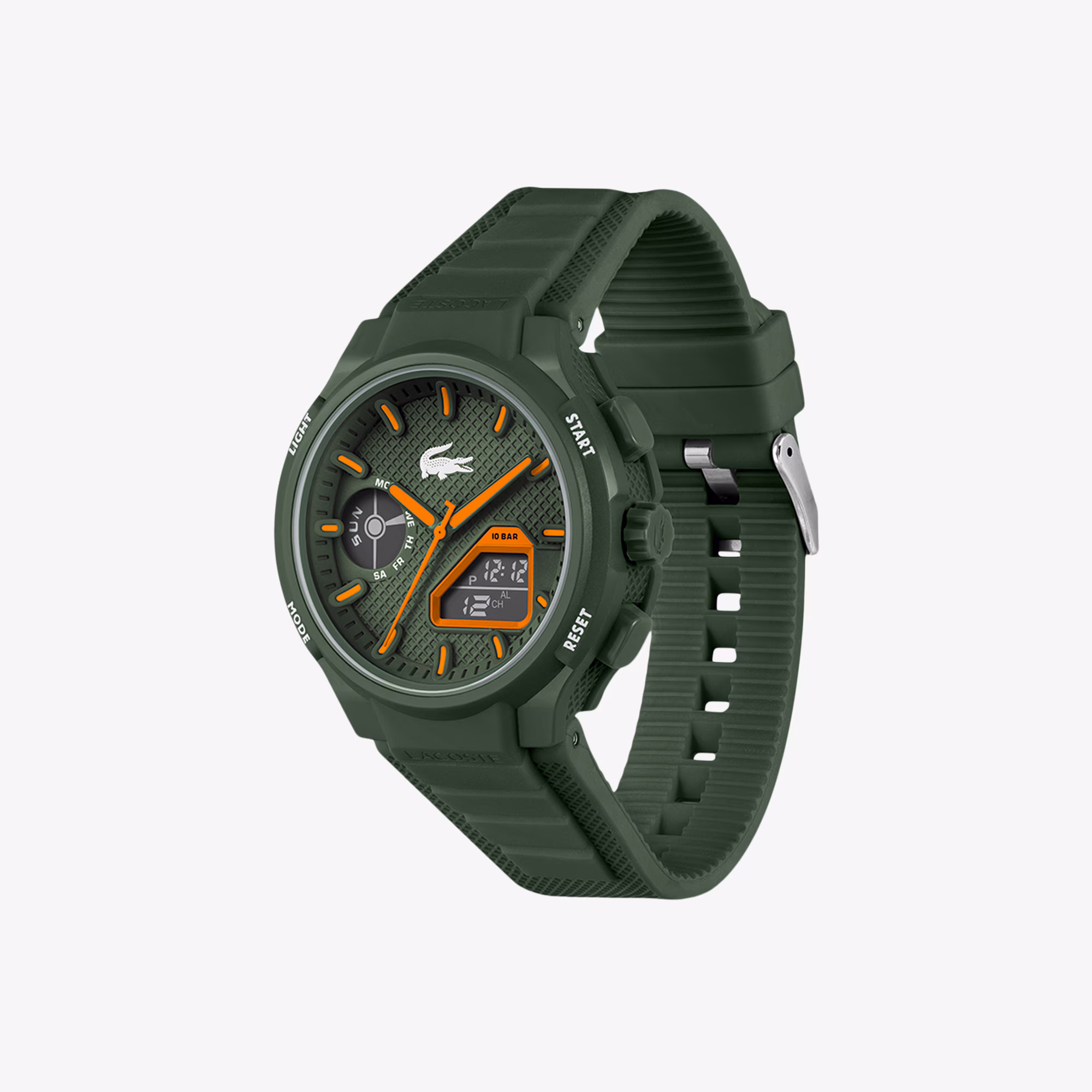 LC33 Analog and Digital Silicone Watch