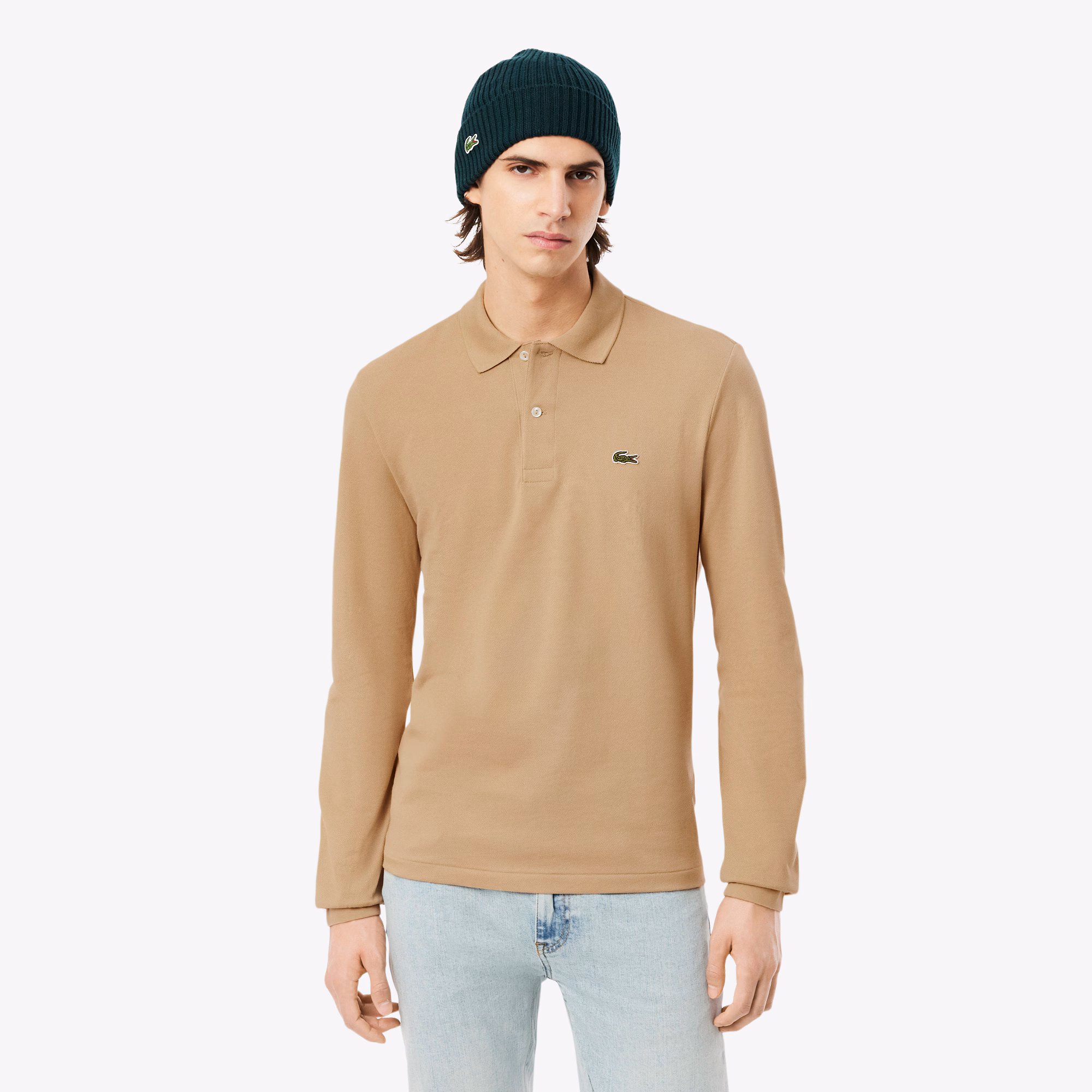 Men's Classic Fit Long Sleeve L.12.12 Polo