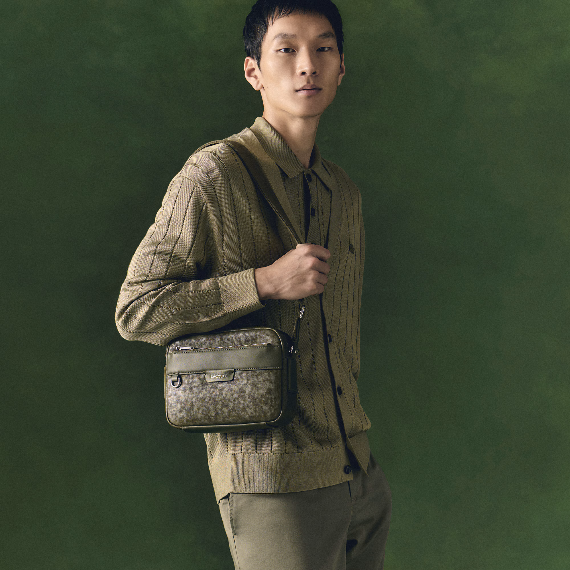 Ossian Leather Reporter Bag