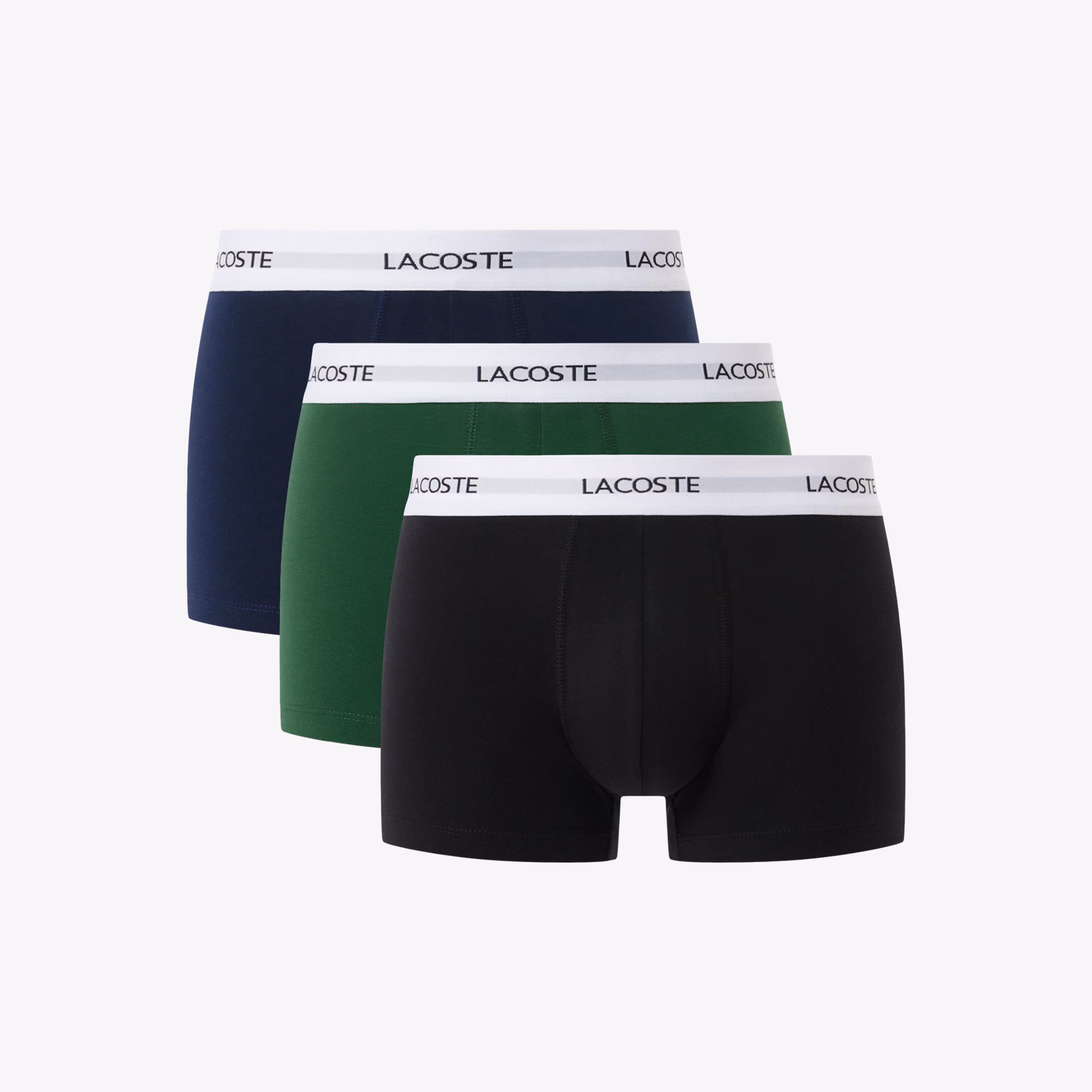 Men's 3-Pack Stretch Cotton Trunks