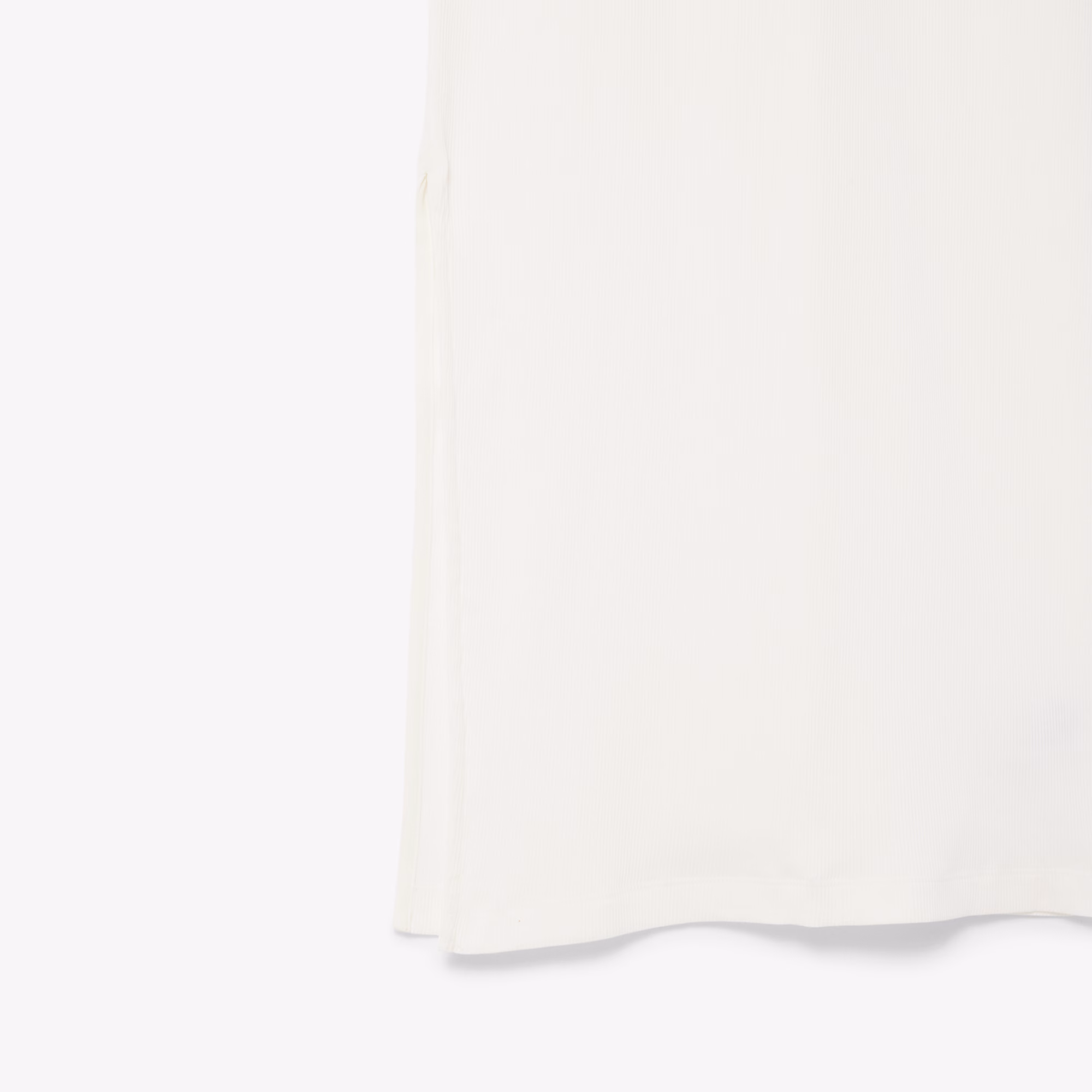 Women's Long Ribbed Cotton Polo Dress