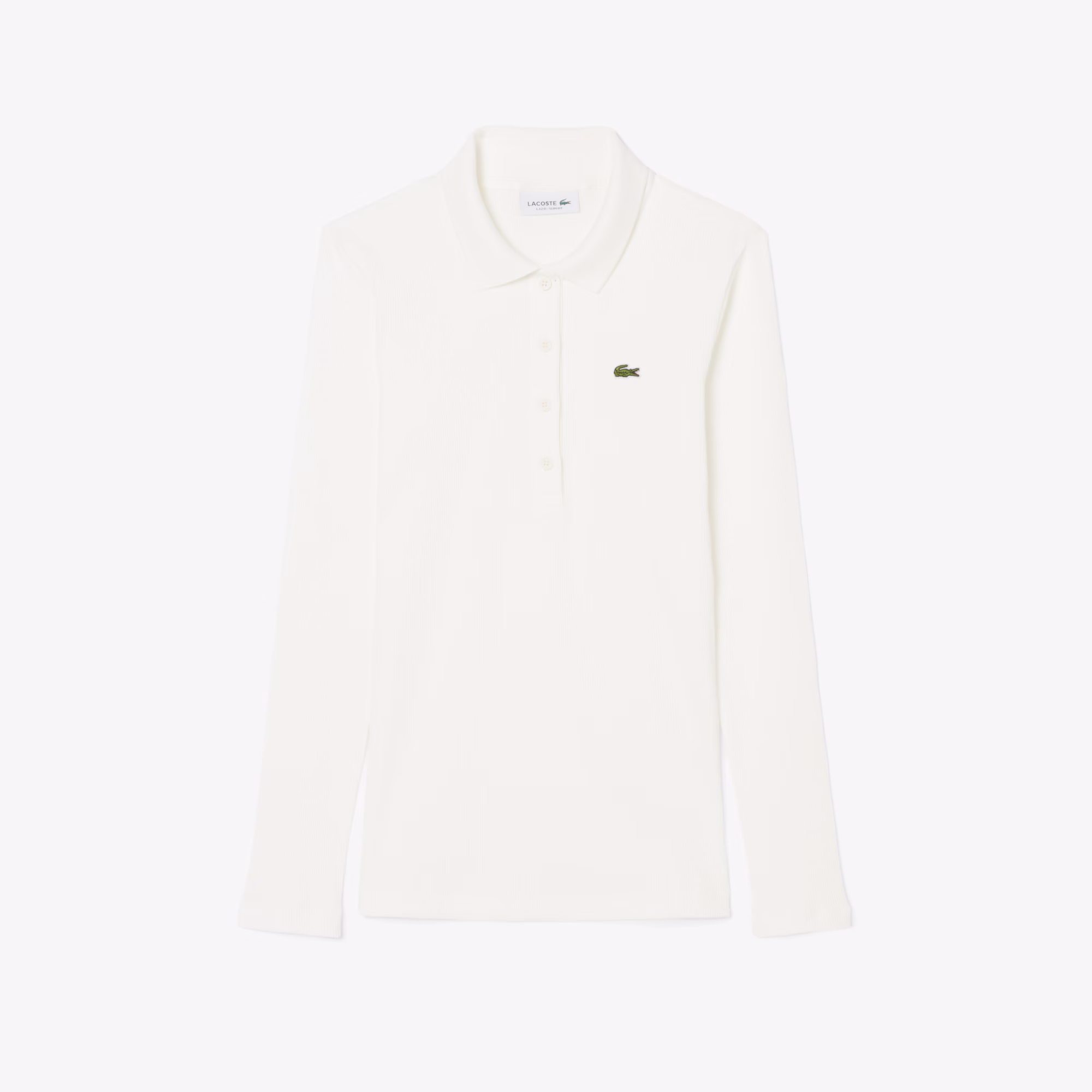 Women's Slim Fit L.12.D Ribbed Cotton Polo