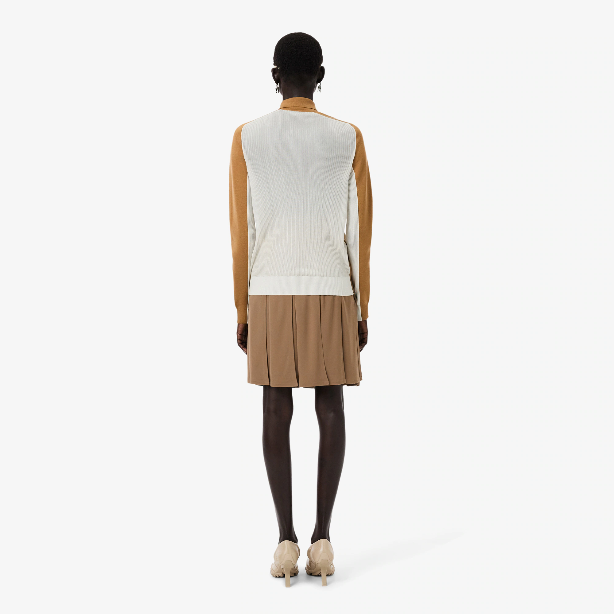 Runway Fluid Pleated Skirt