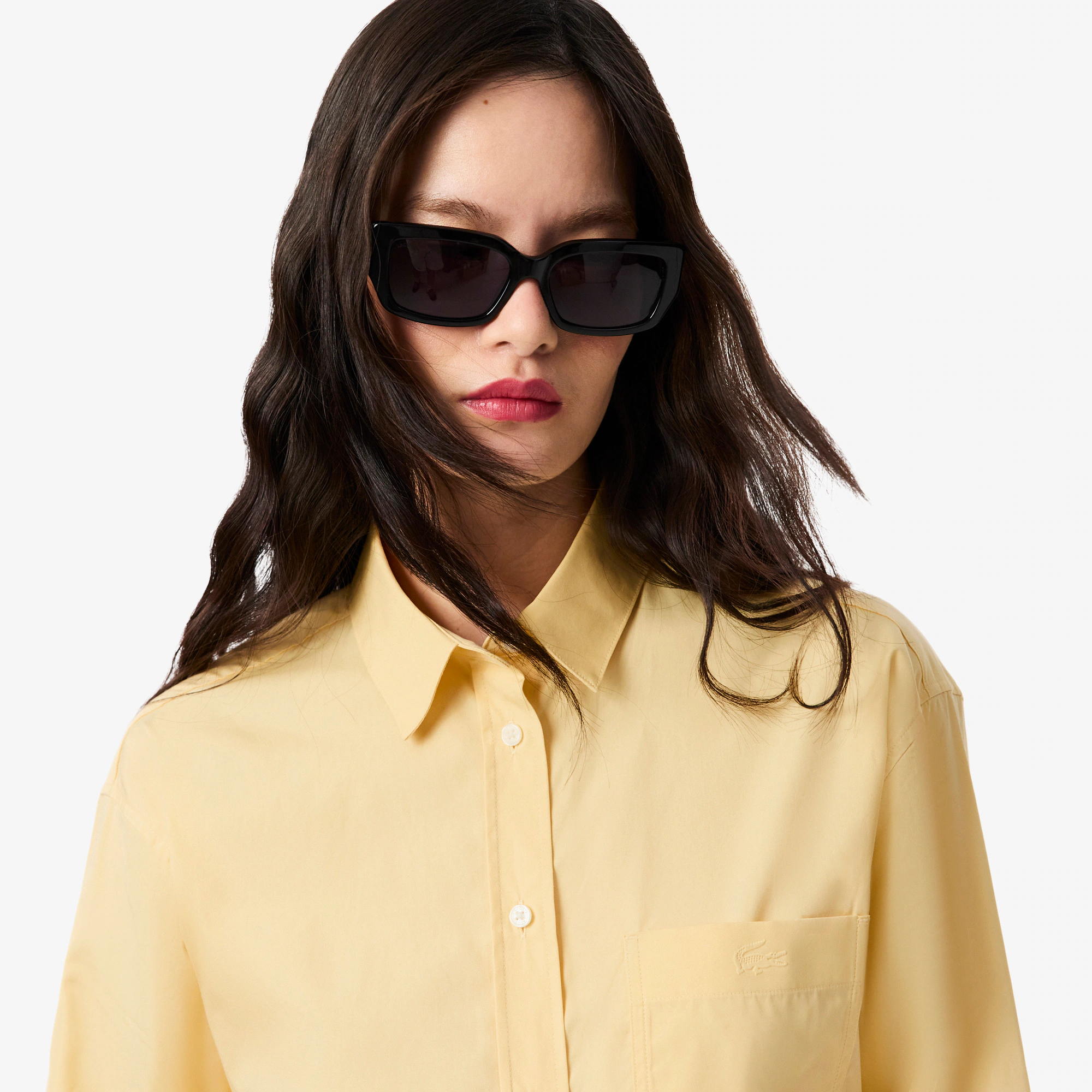 Women's Oversized Cotton Button Down Shirt