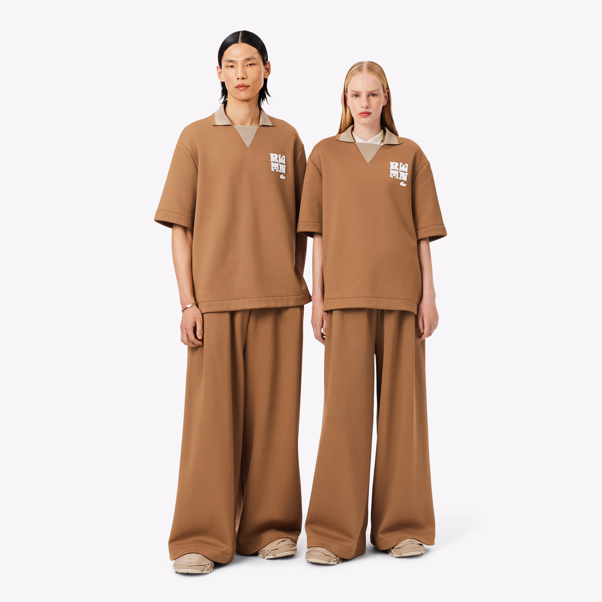 Runway Pleated Satin Joggers