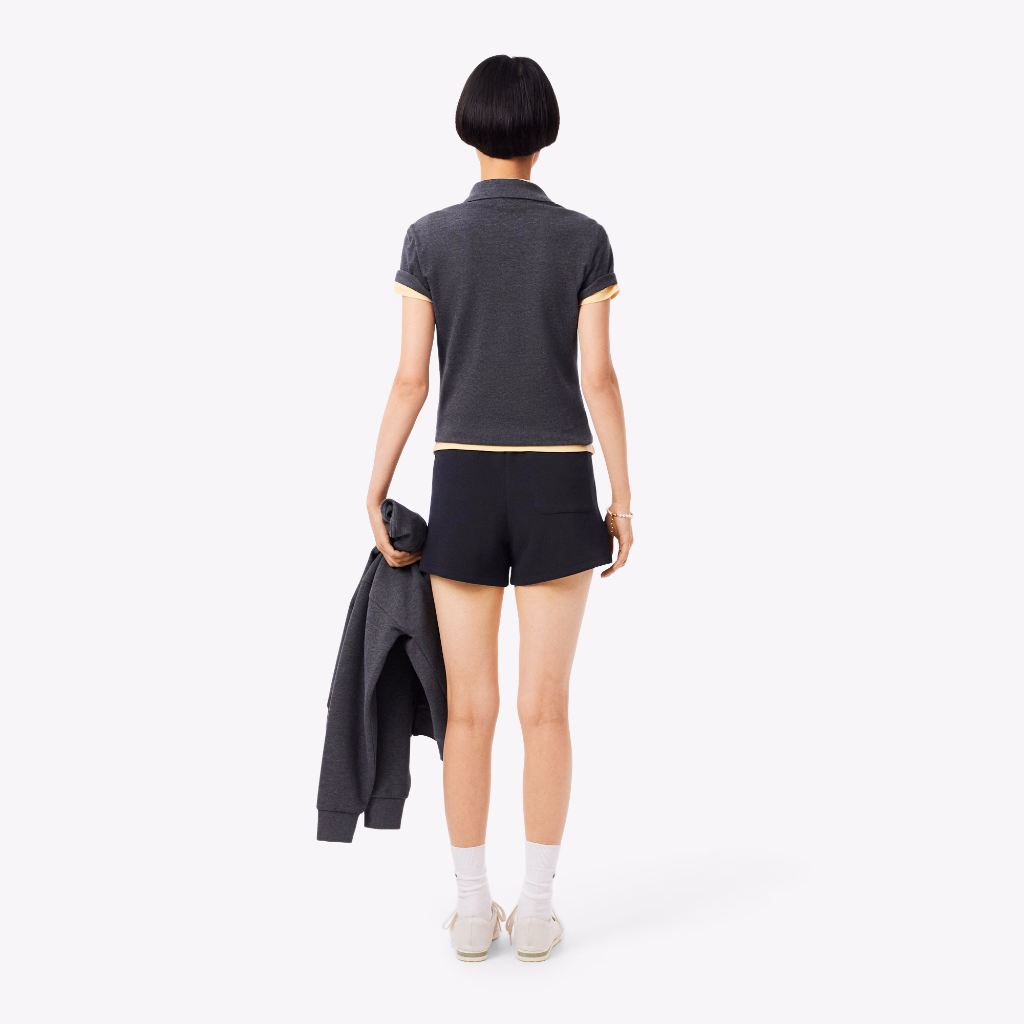 Women's Double Face Piqué Shorts