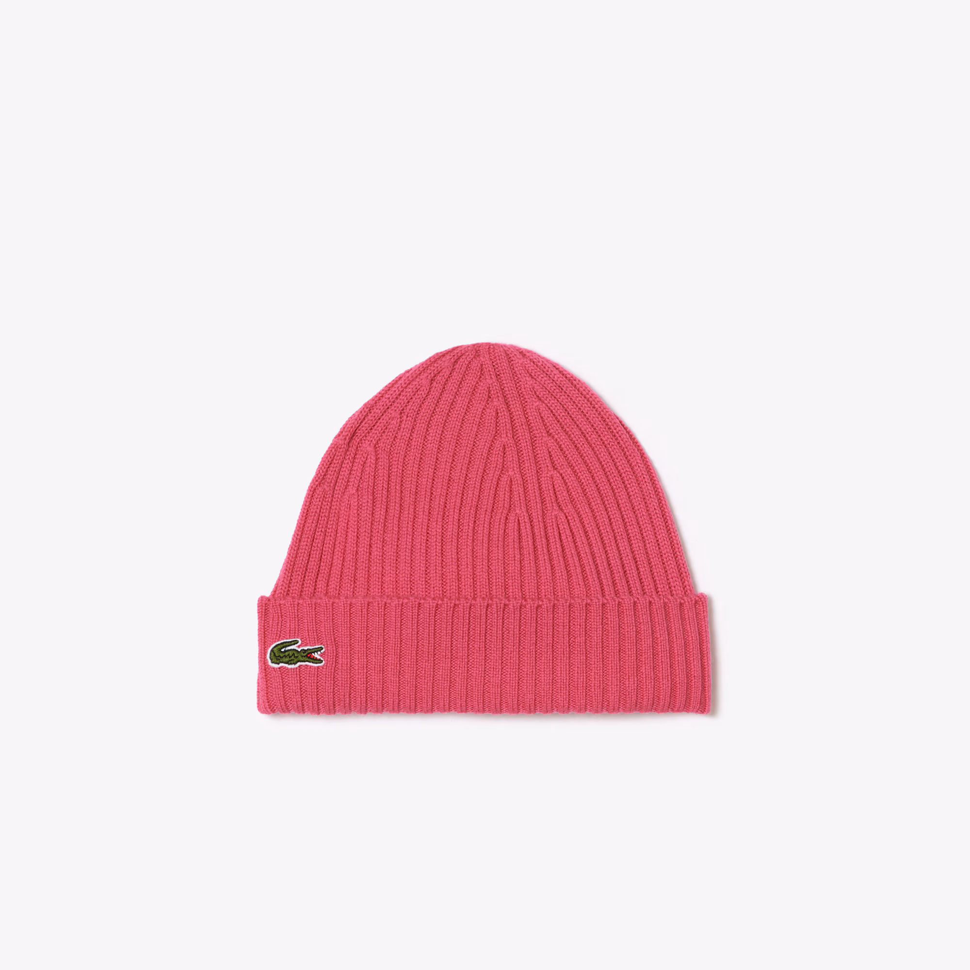 Unisex Rib Knit Brushed Wool Beanie