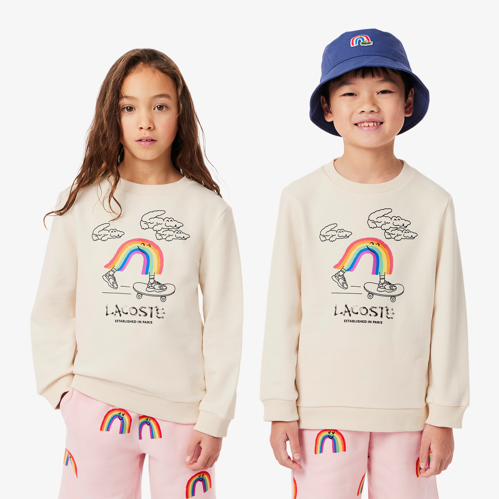 Kids' Printed Fleece Sweatshirt