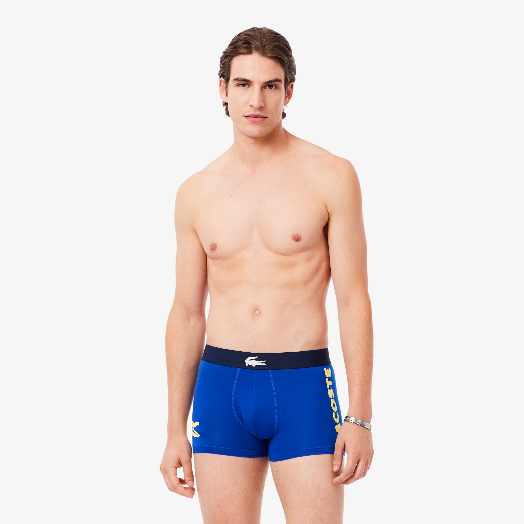 Men's 3-Pack Stretch Cotton Trunks